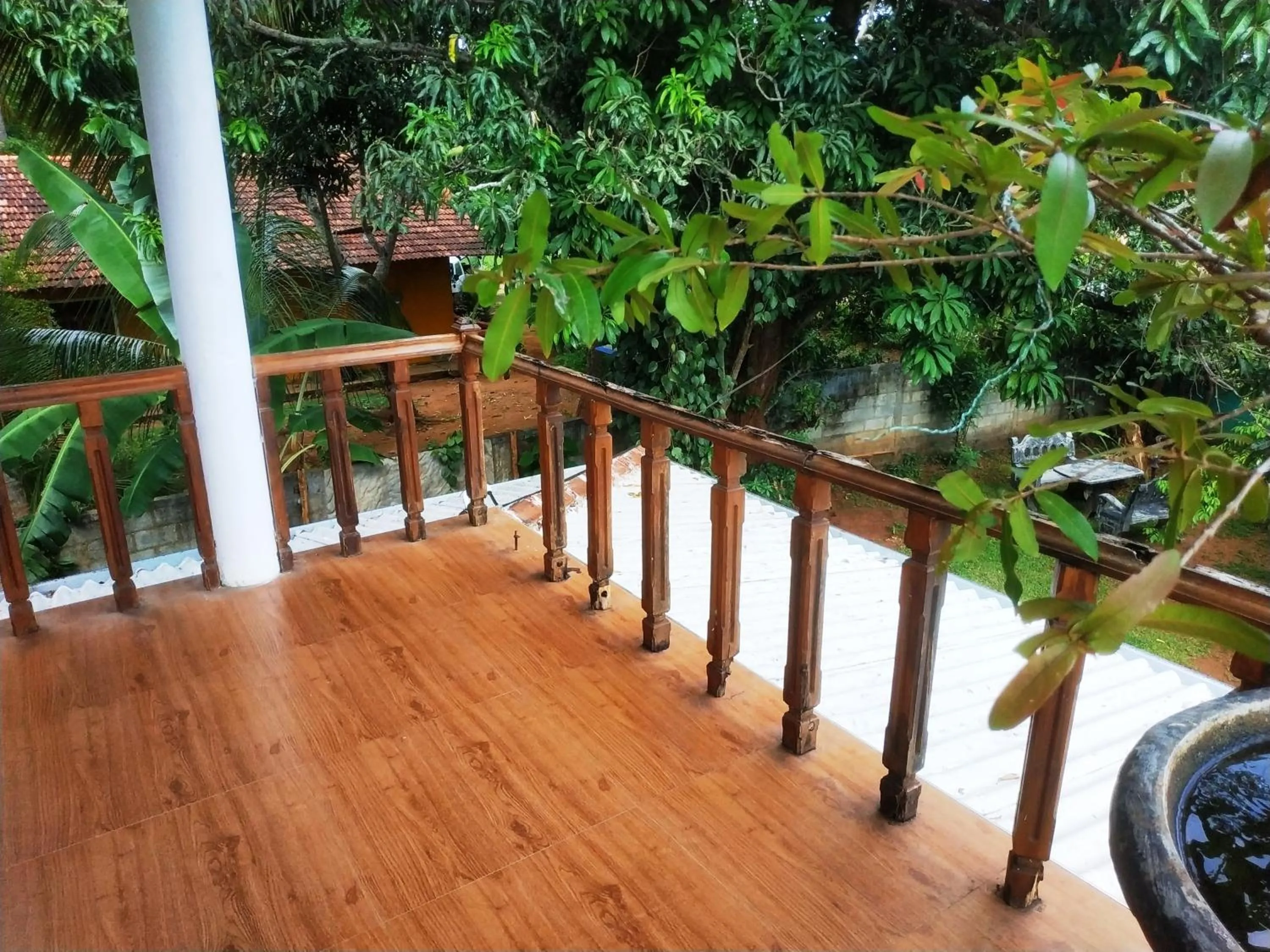 Garden view in Green heaven safari resort Udawalawa