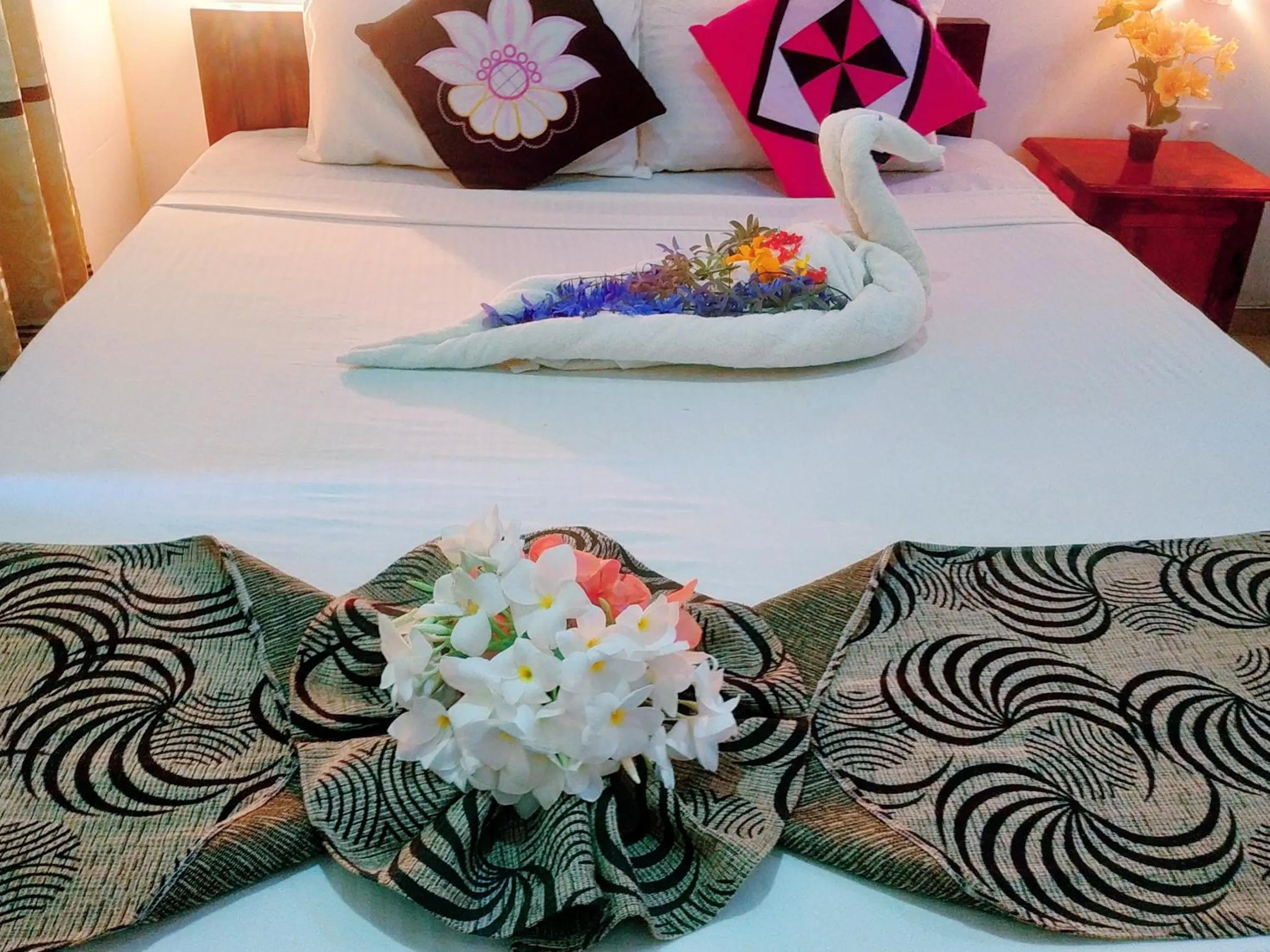 Bed in Green heaven safari resort Udawalawa