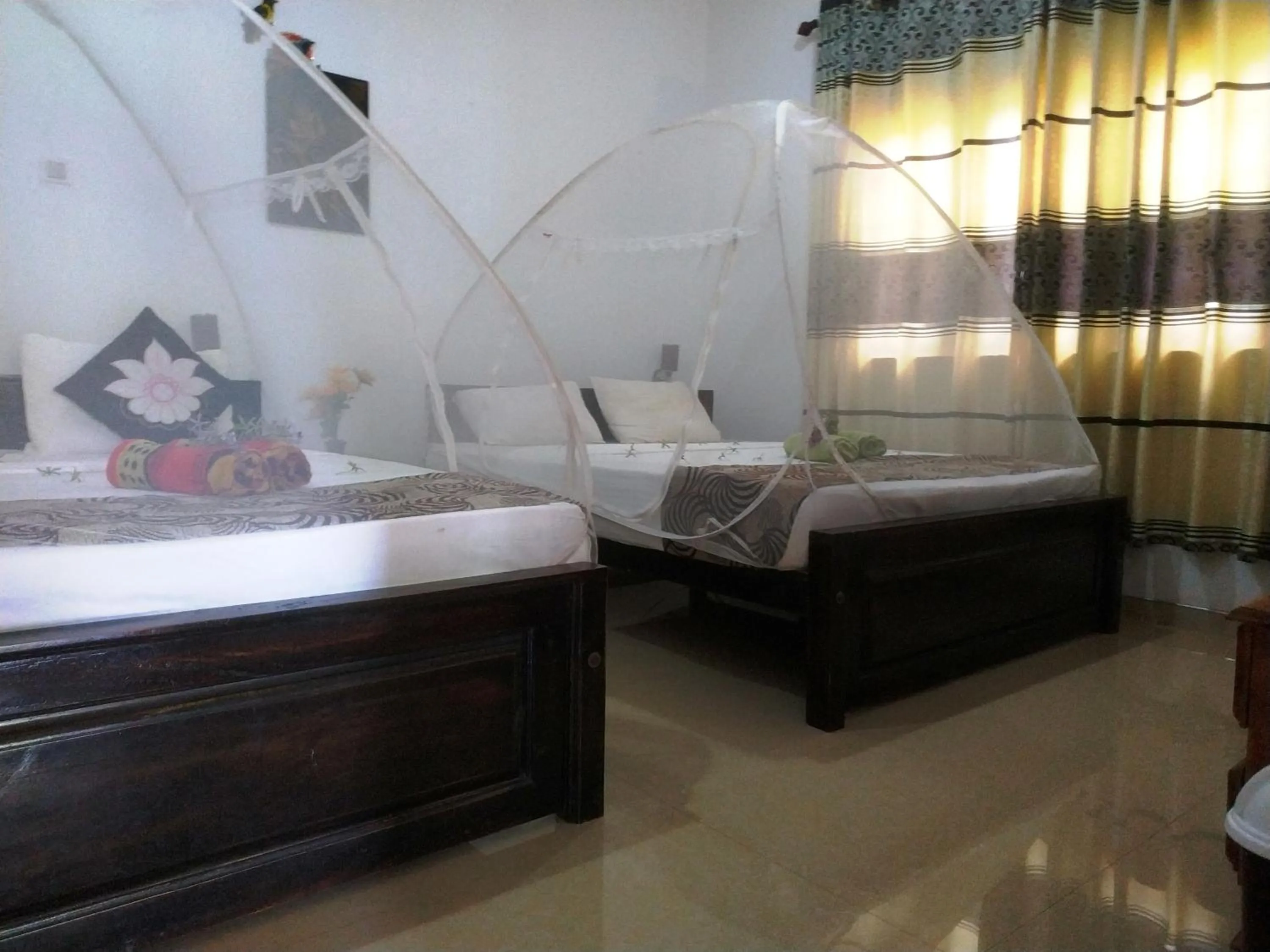 Bed in Green heaven safari resort Udawalawa