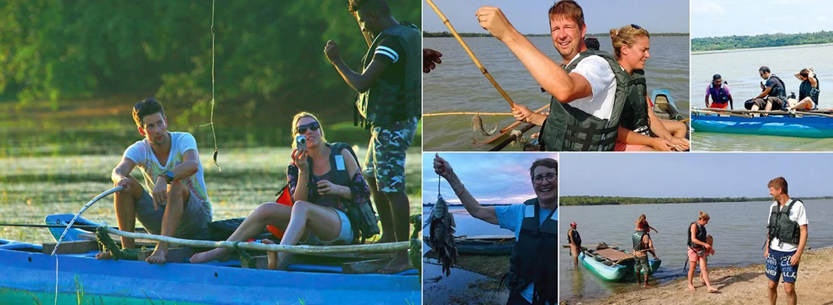 Fishing in Green heaven safari resort Udawalawa