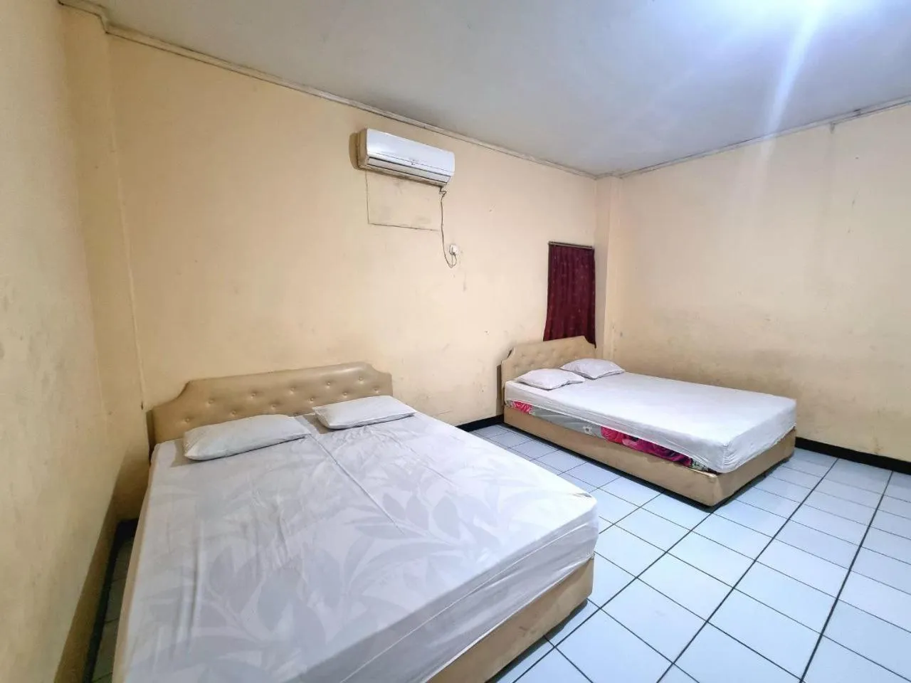 Bed in Hotel Harapan Jaya