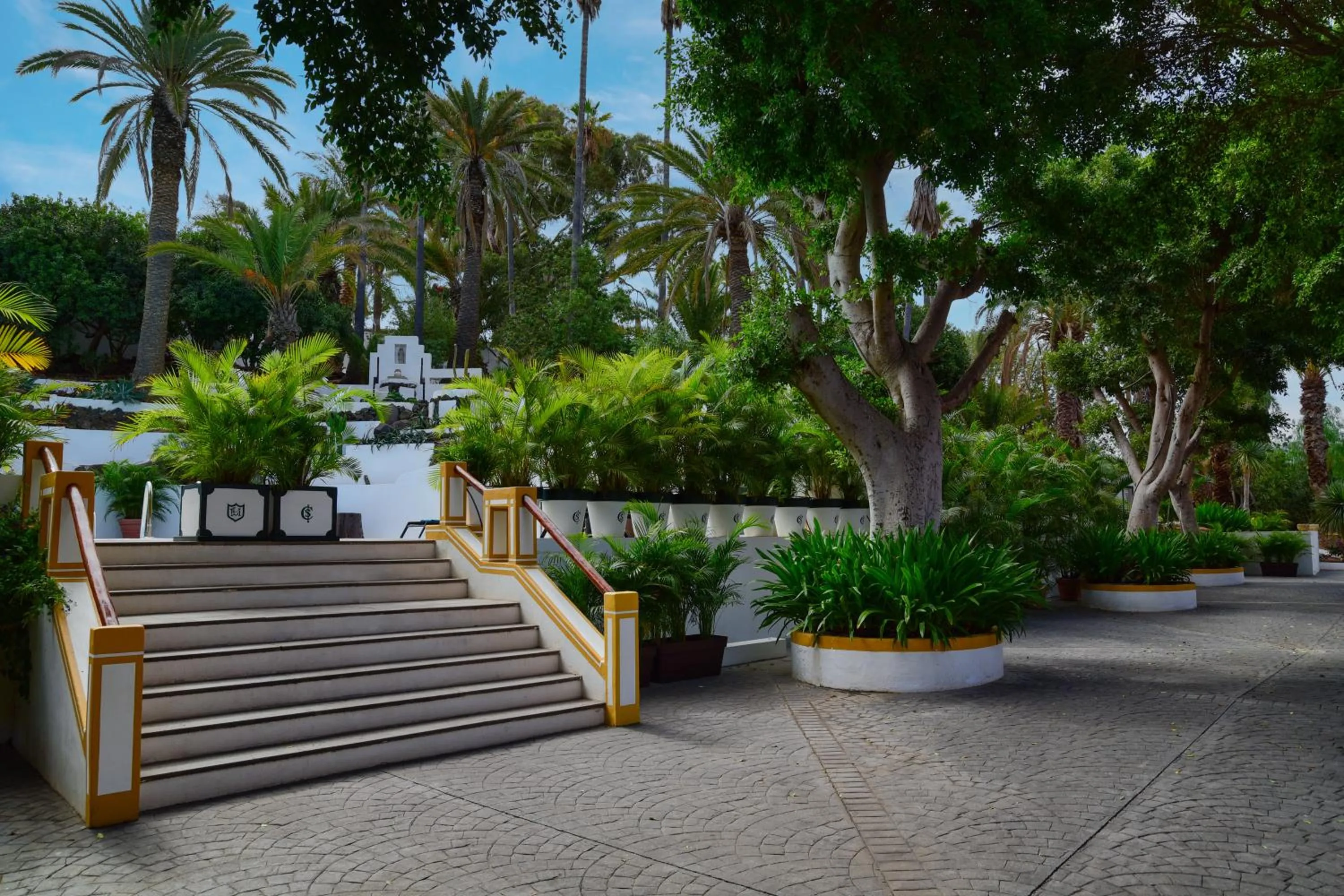 Garden view in Cortijo San Ignacio