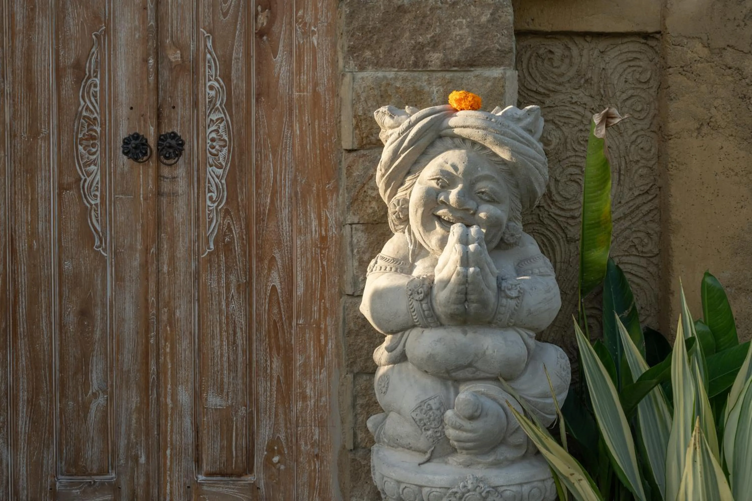 Decorative detail in Wisana Villa Ubud by Dhananjaya Hospitality
