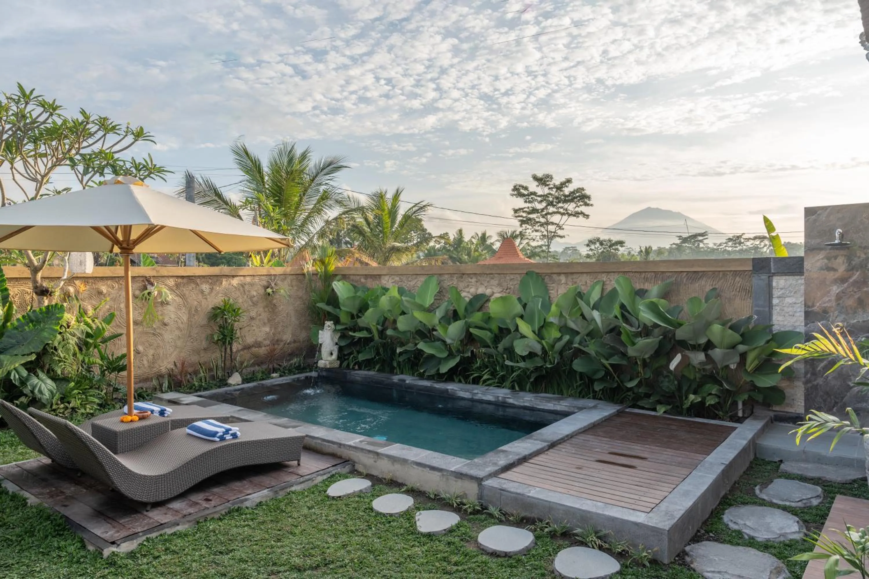 Swimming pool in Wisana Villa Ubud by Dhananjaya Hospitality