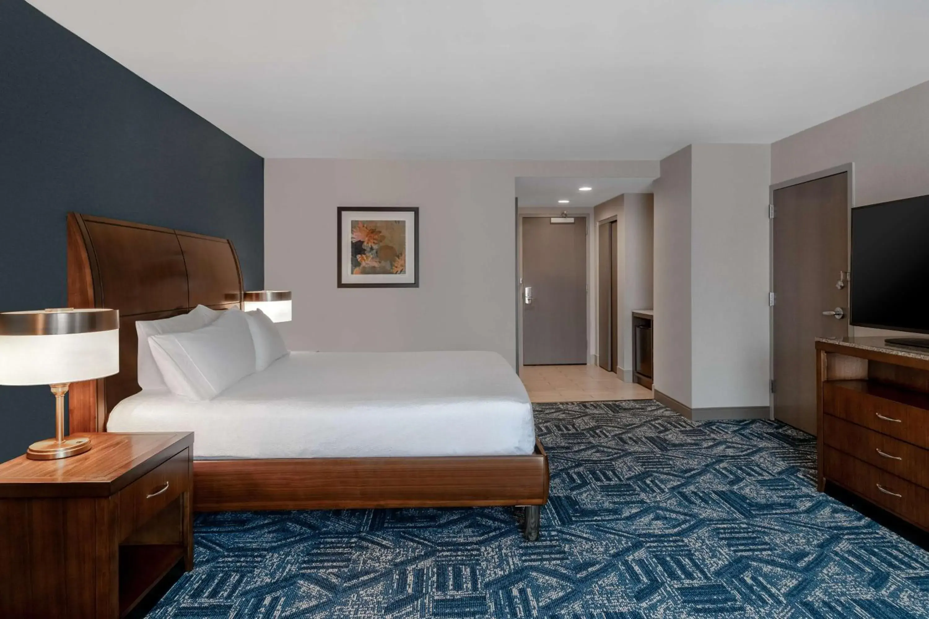 King Room with Accessible Tub - Mobility Access in Hilton Garden Inn Burlington Downtown King Room with Accessible Tub - Mobility Access in Hilton Garden Inn Burlington Downtown