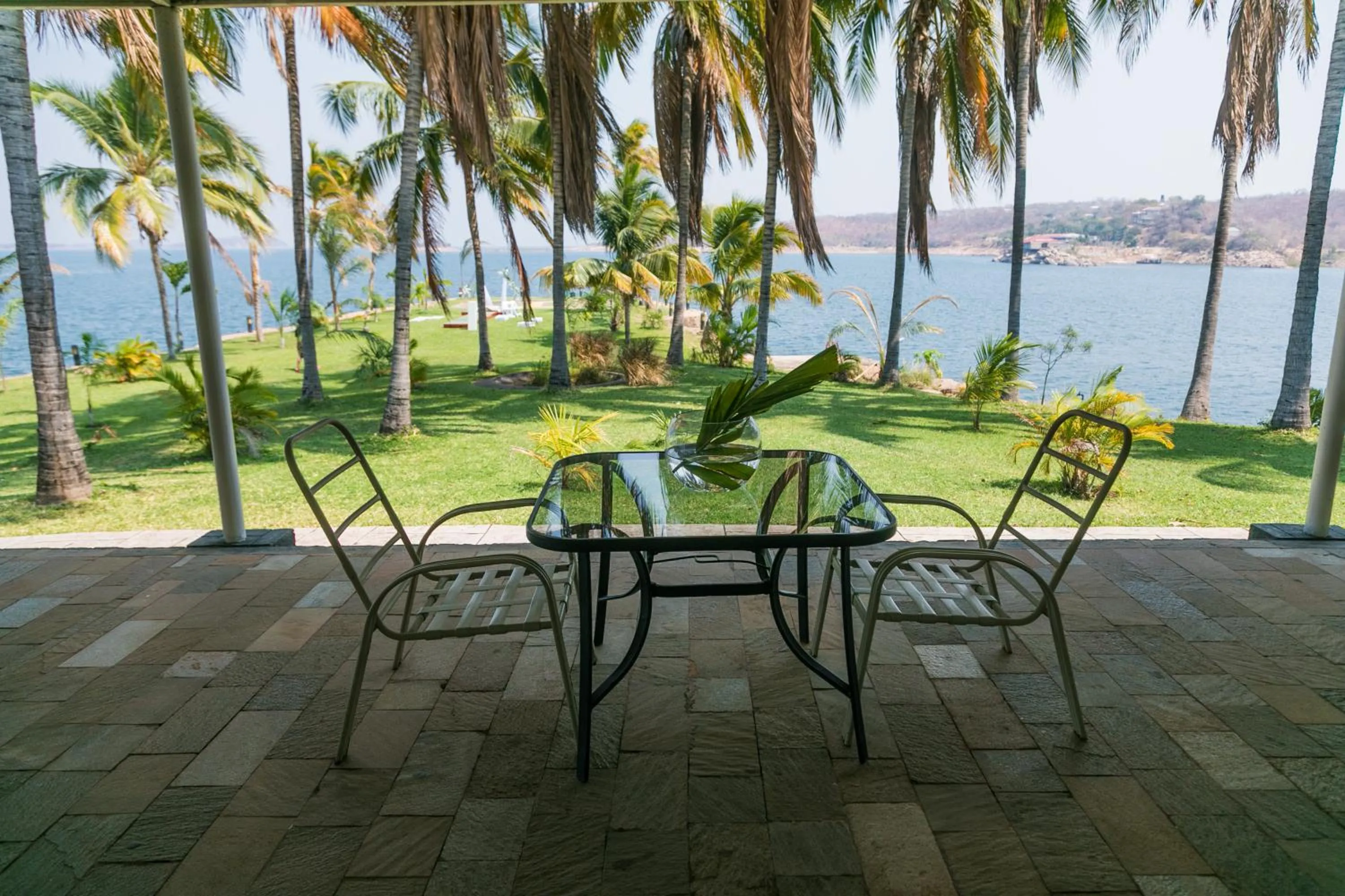 Garden view in Lake Safari Lodge