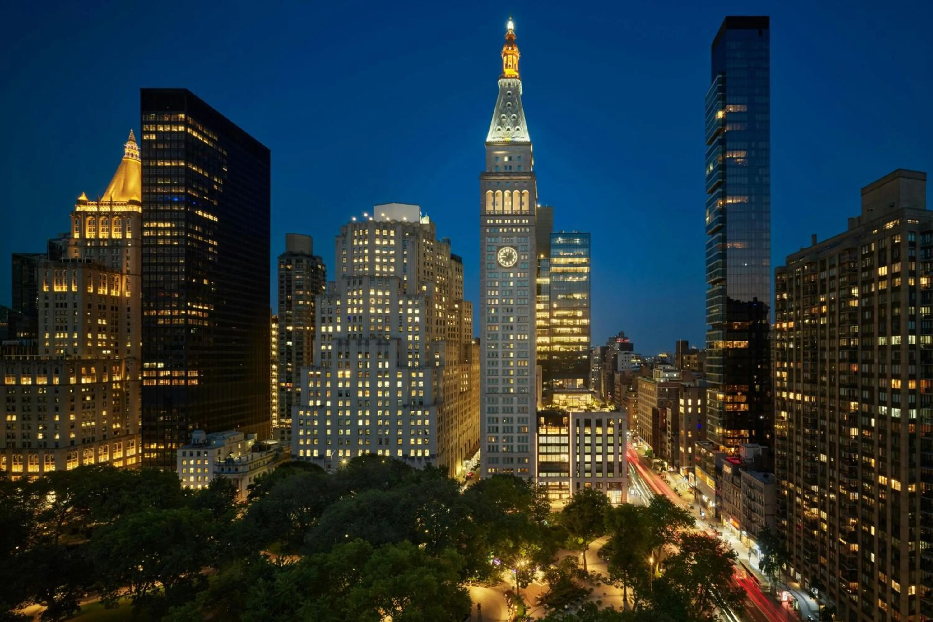 Property building in The New York EDITION