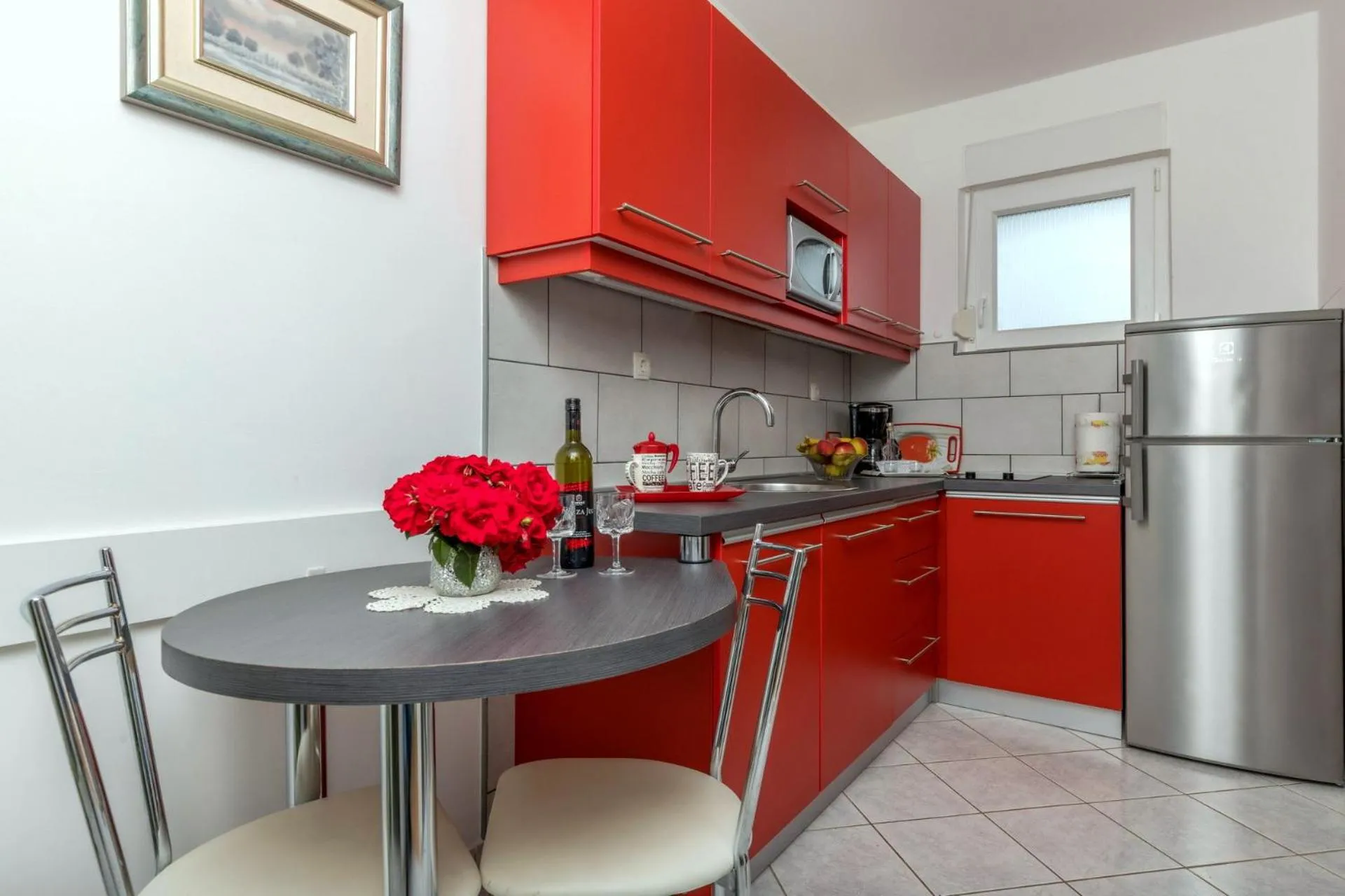 Coffee/tea facilities in Apartments Kremenici