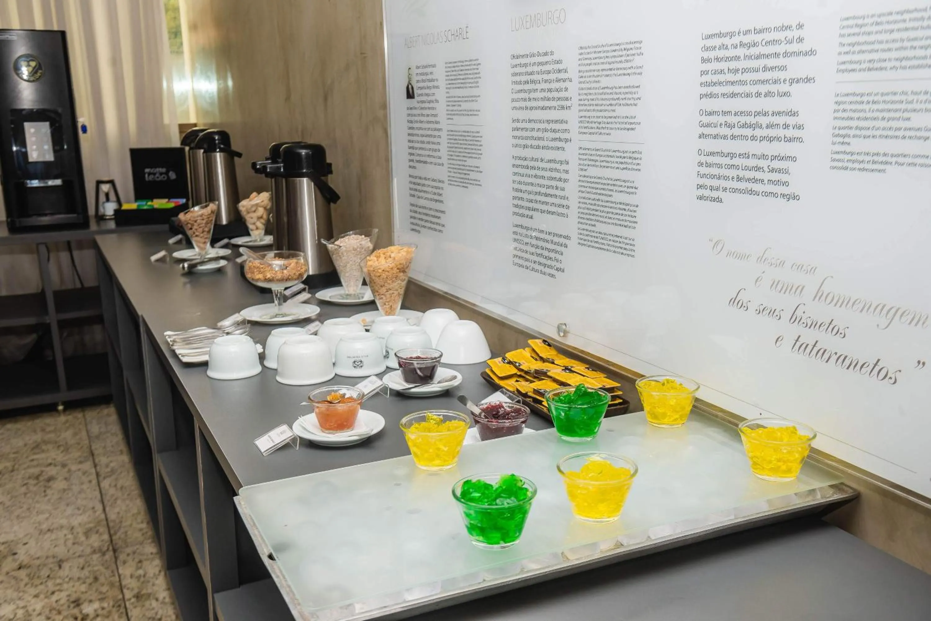 Breakfast in Ville Celestine Hotel