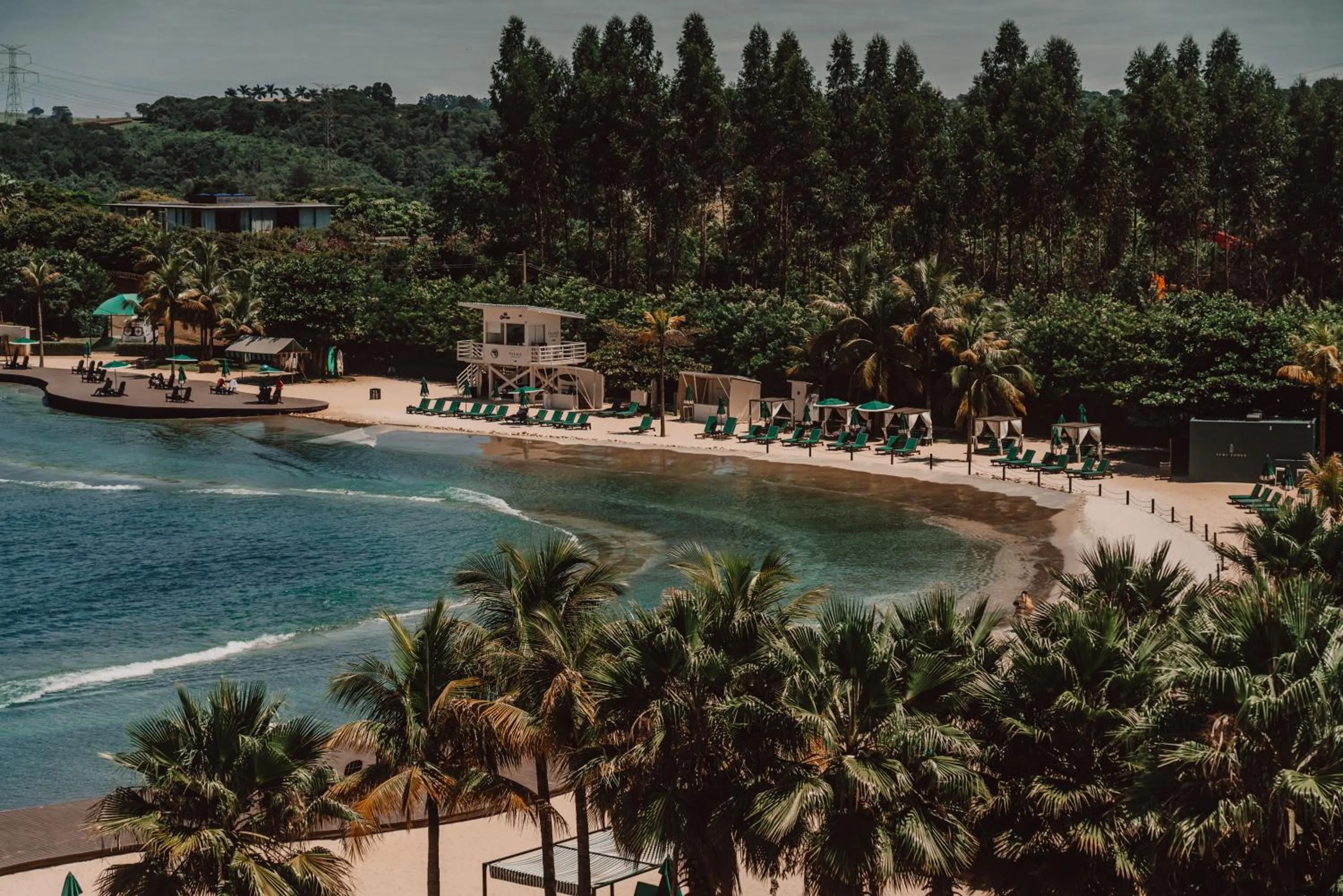 Swimming pool in Boa Vista Surf Lodge