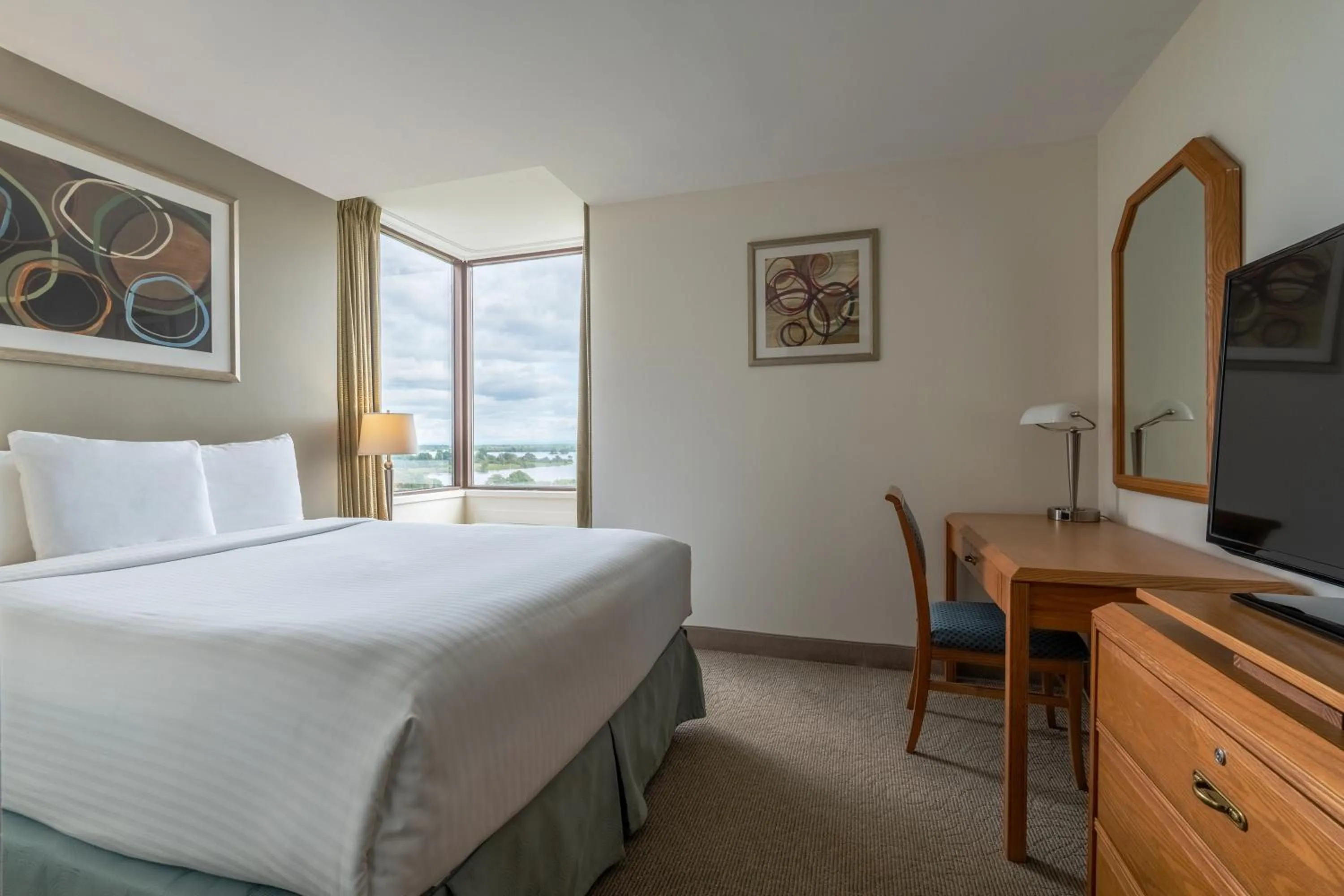 View (from property/room), Bed in DEV Hotel and Conference Centre