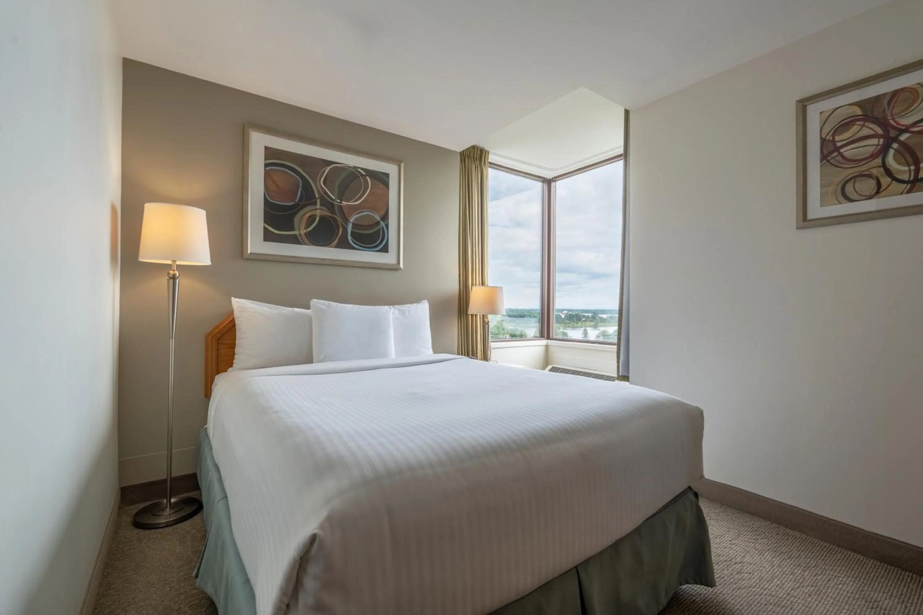 River view, Bed in DEV Hotel and Conference Centre