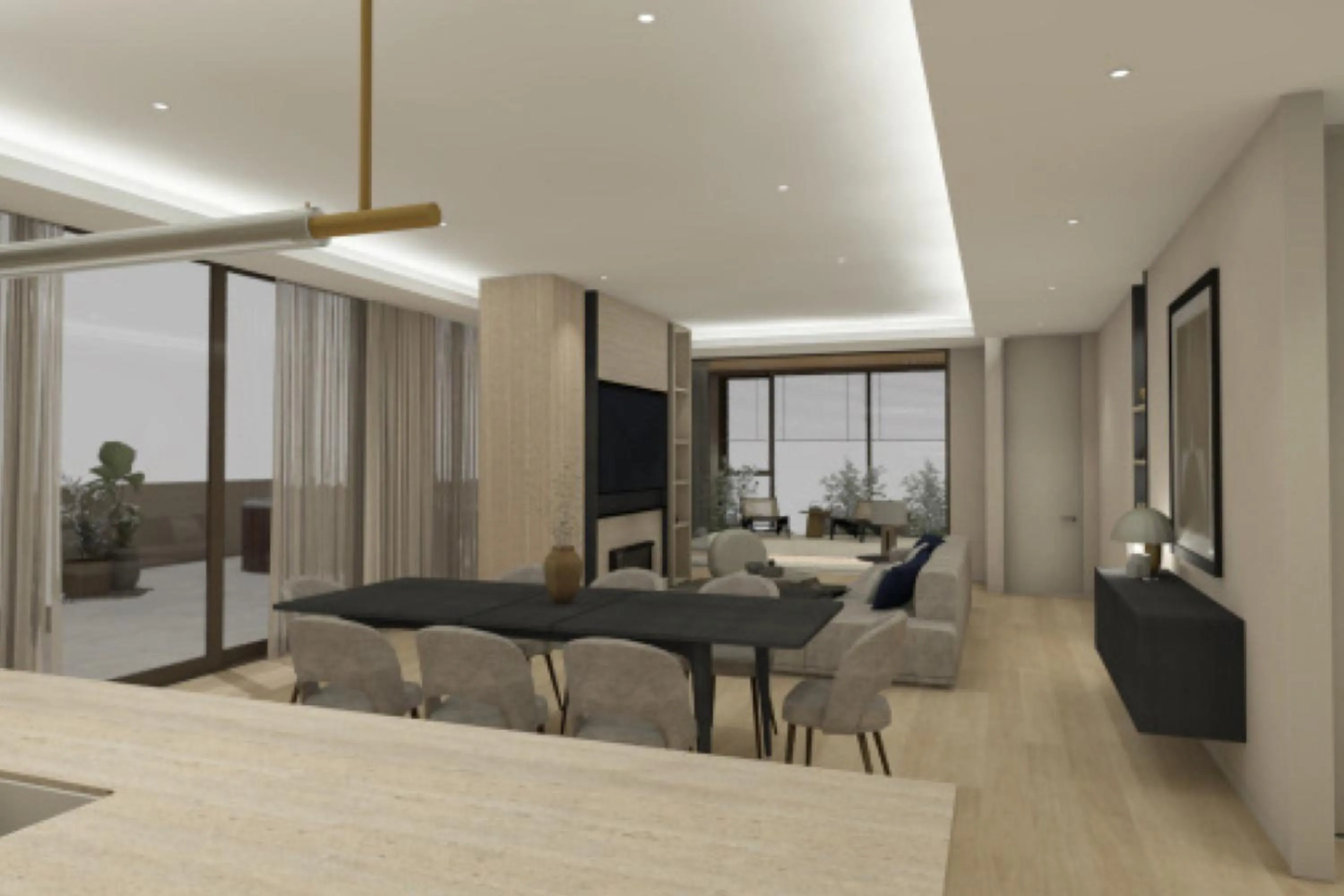 Communal lounge/ TV room in Maxim Hotel - Auckland