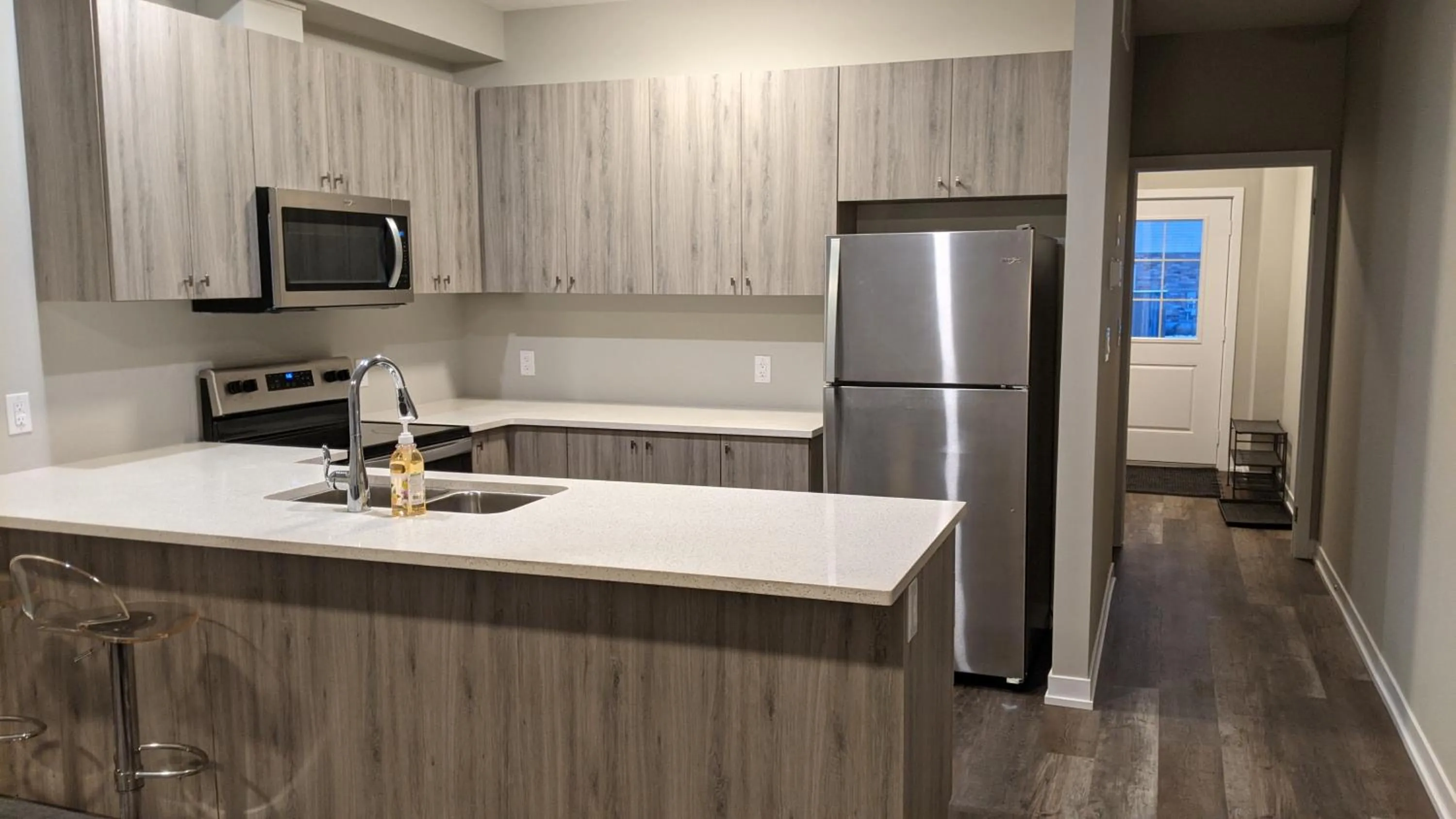 Kitchen or kitchenette in Boardwalk Homes - Executive Townhomes