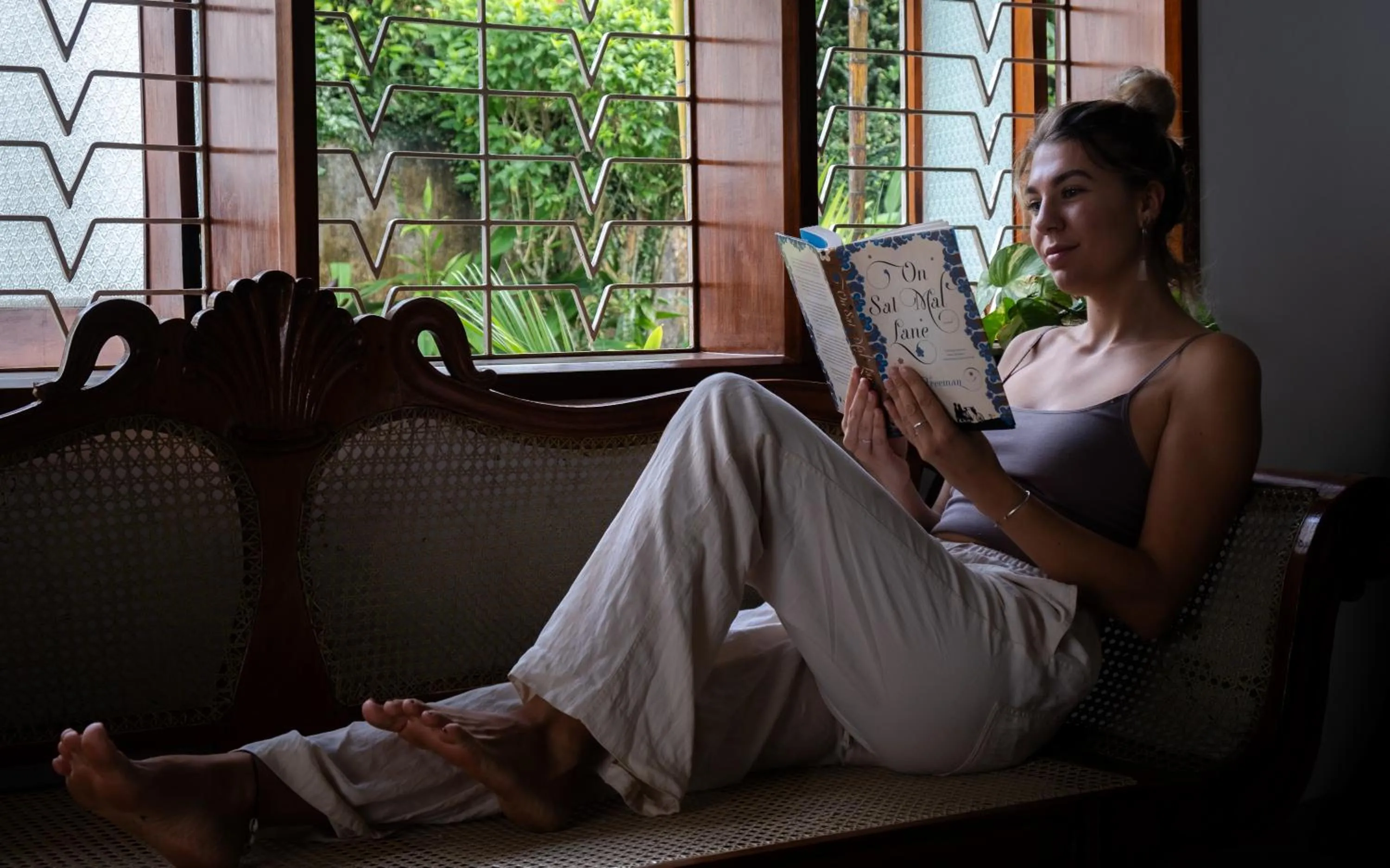 group of guests in "27" Spathodea- Oasis in the City