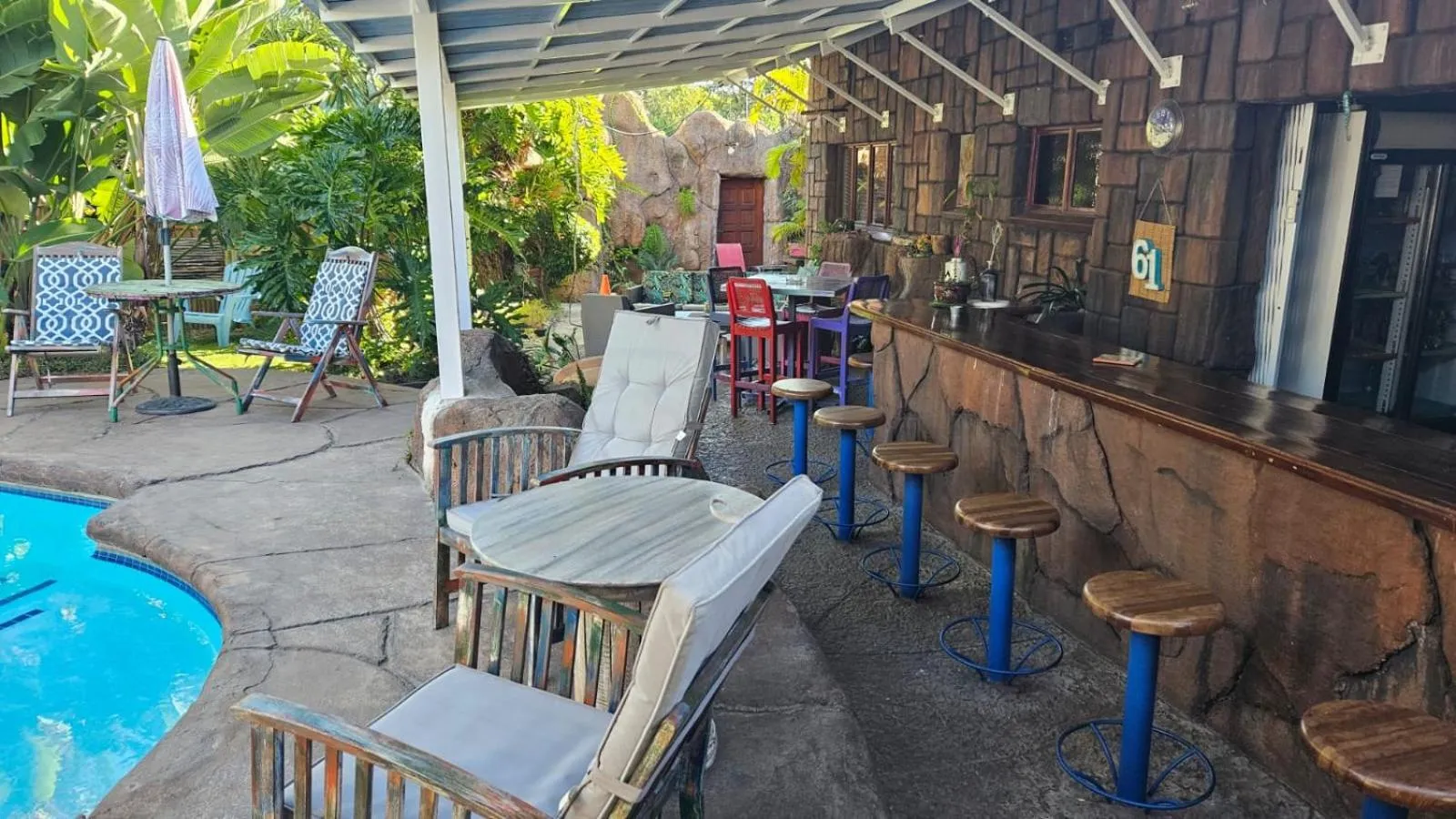 Garden in 61 On Ireland Guest House and Conferencing