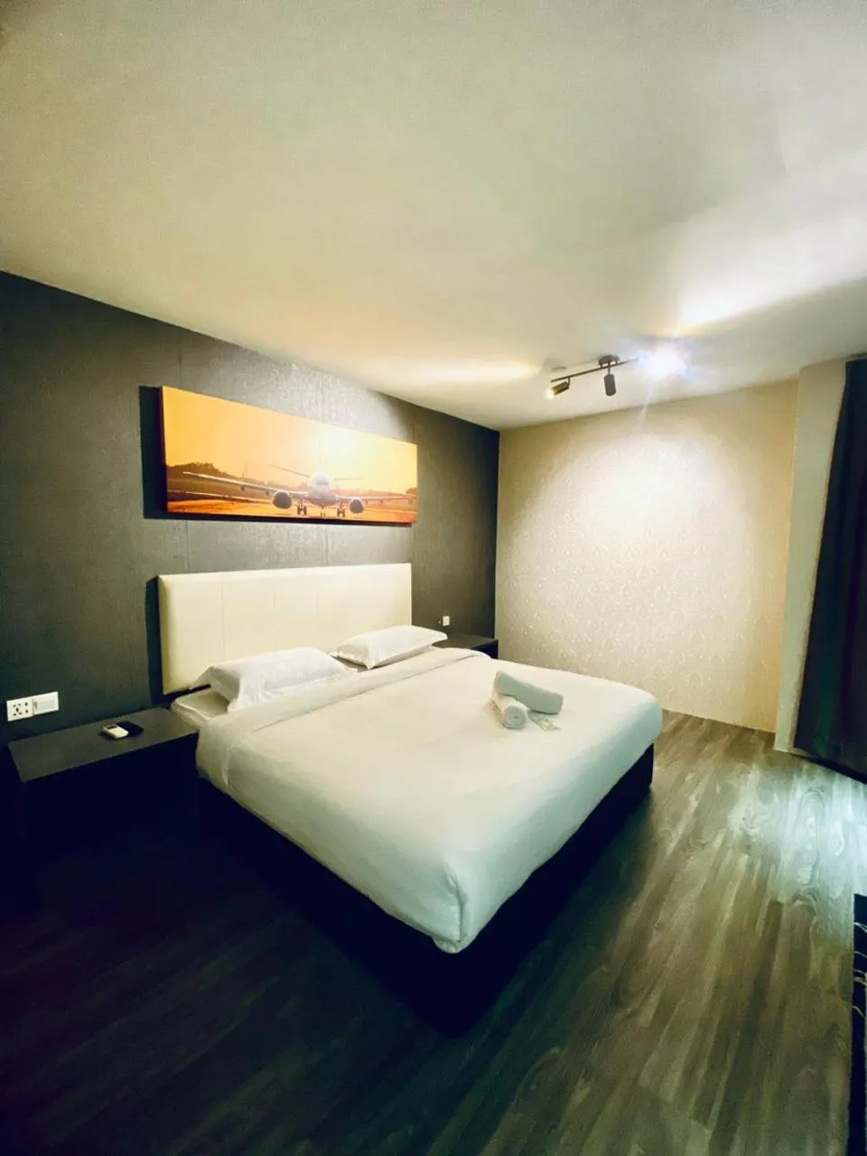 Bed in Sri Langit Hotel KLIA, KLIA 2 & F1