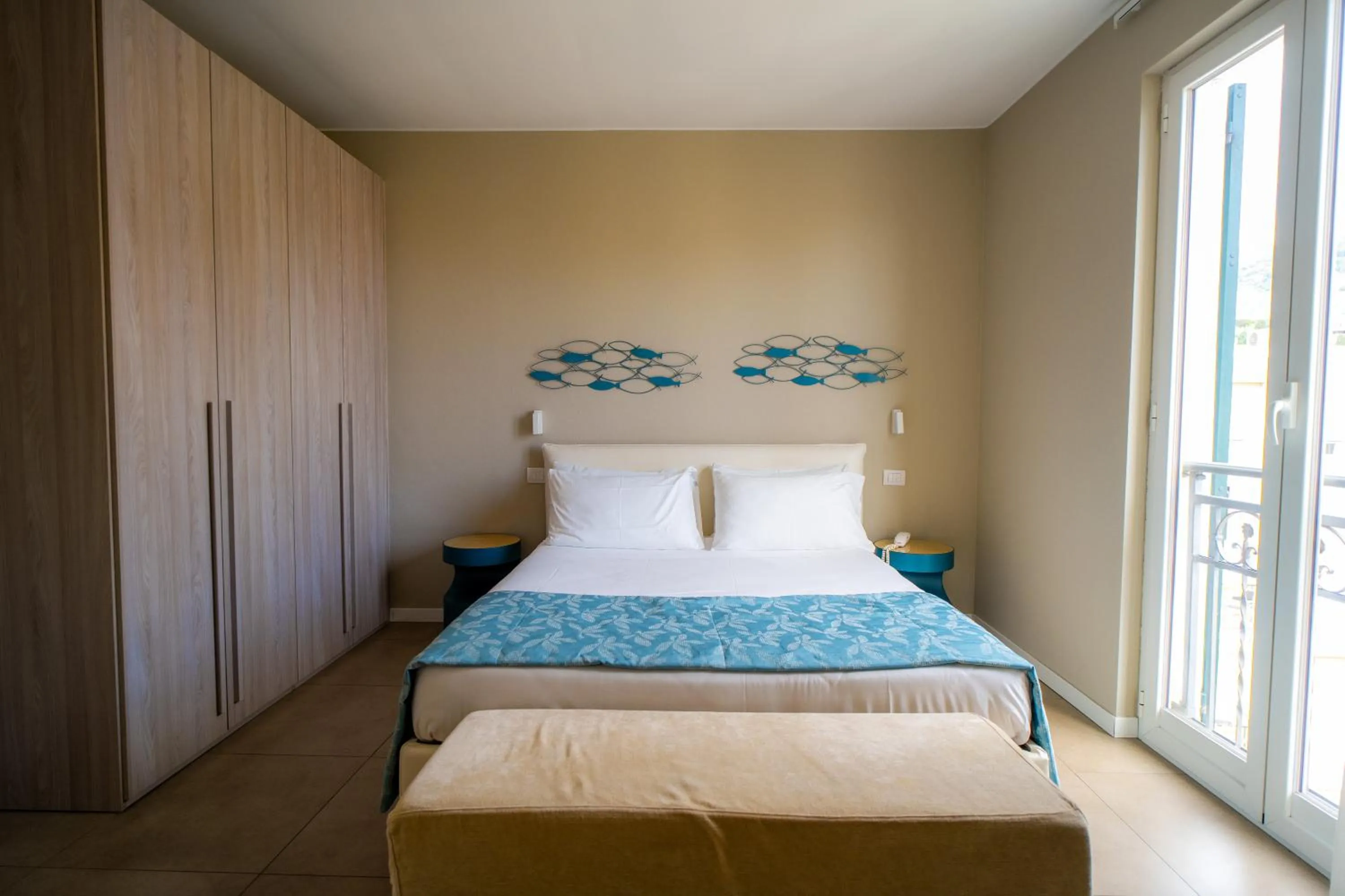 Bed in Residence San Marco Suites&Apartments Alassio