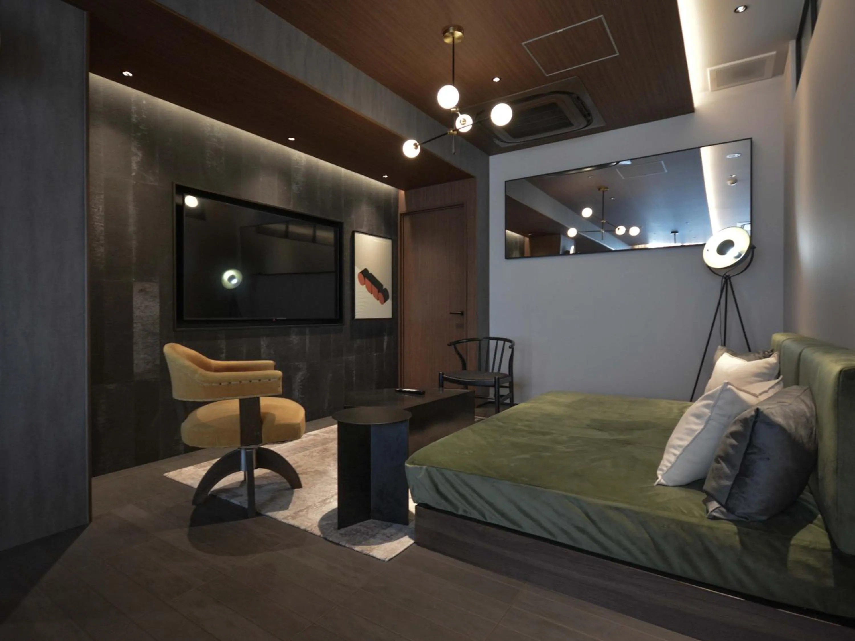 Living room, Bed in illi Gran Azabujuban