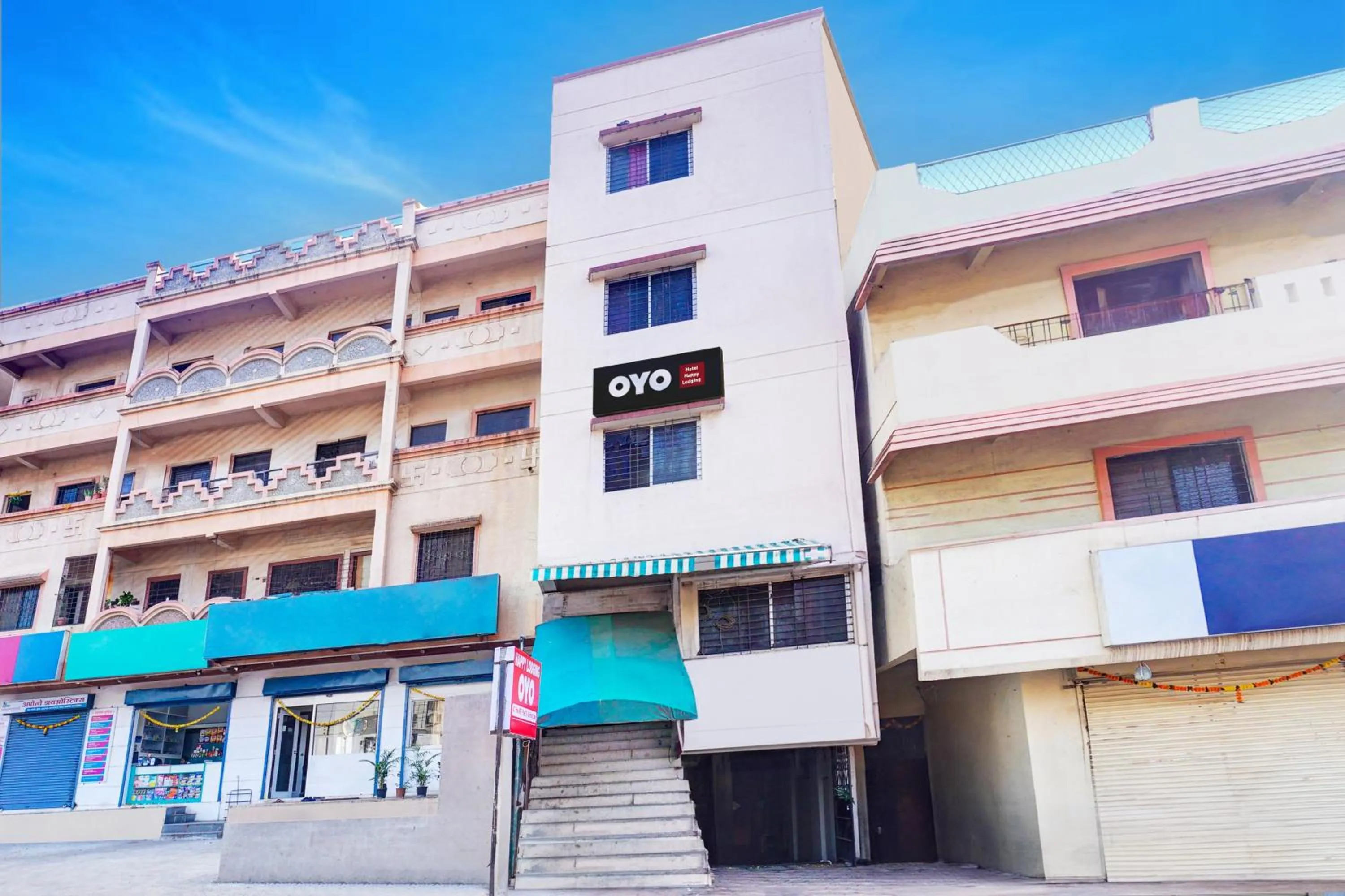 Facade/entrance in Hotel O Swagat Lodge