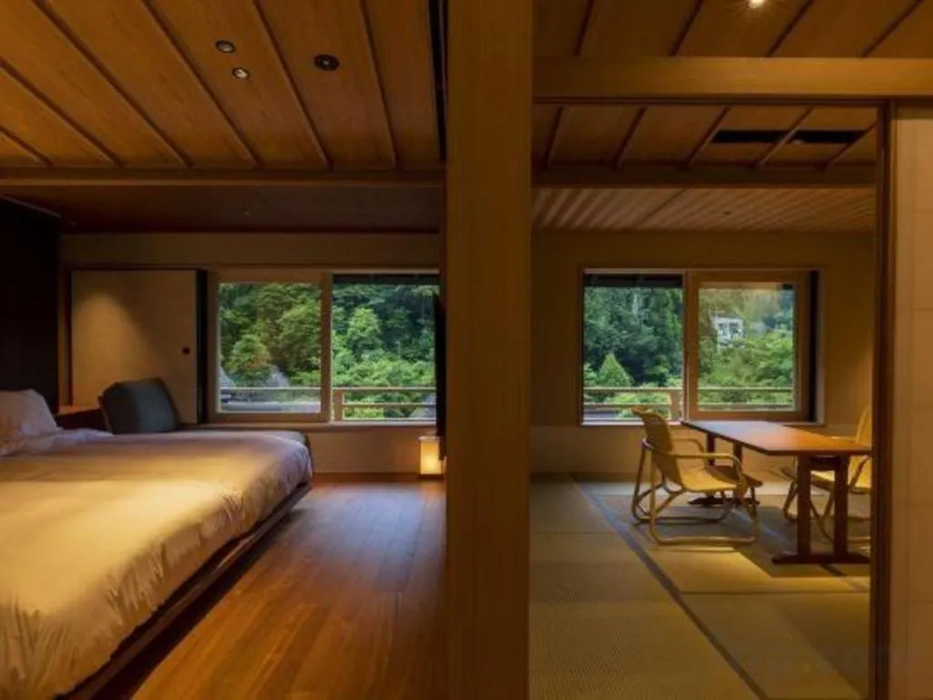 Bed in Myoken Ishiharaso