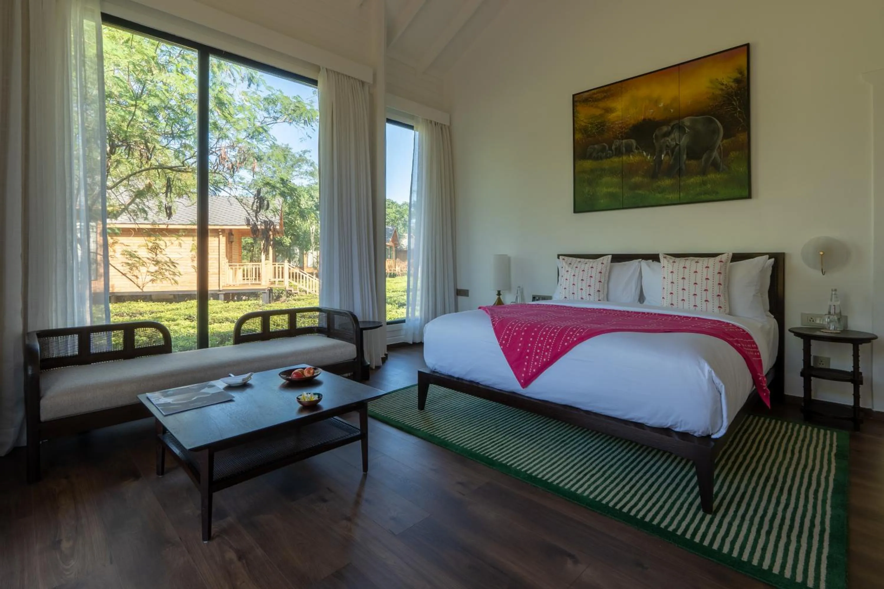 Superior Double Room in The Postcard in the Durrung Tea Estate, Assam