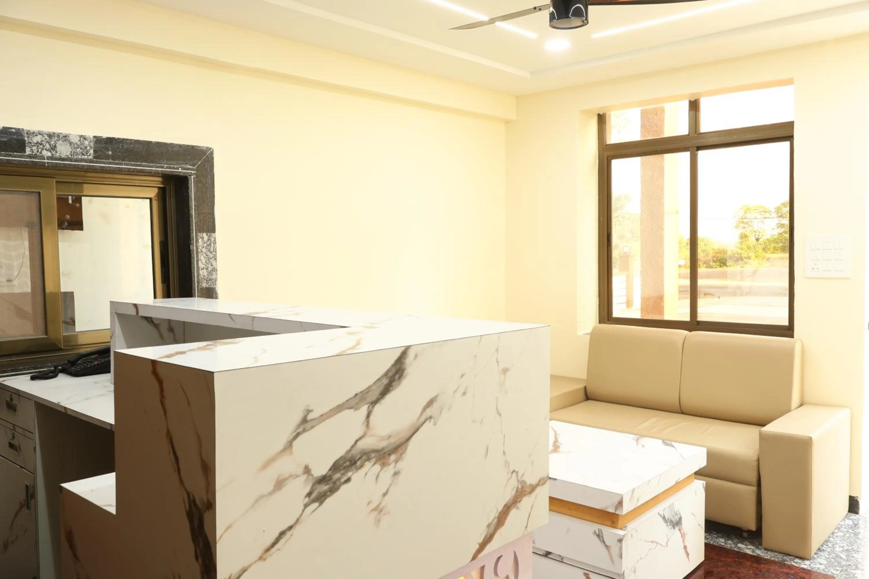 Living room in The Rajputana Palace