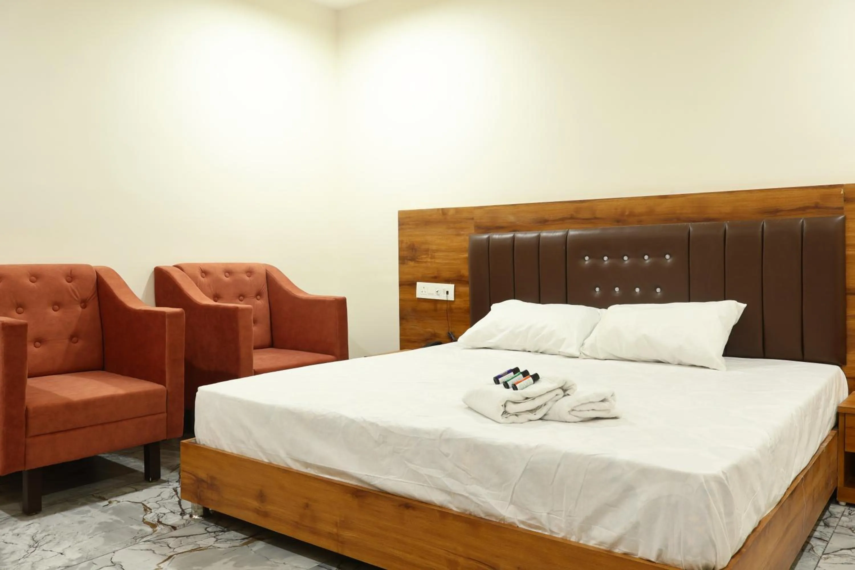 Bed in The Rajputana Palace