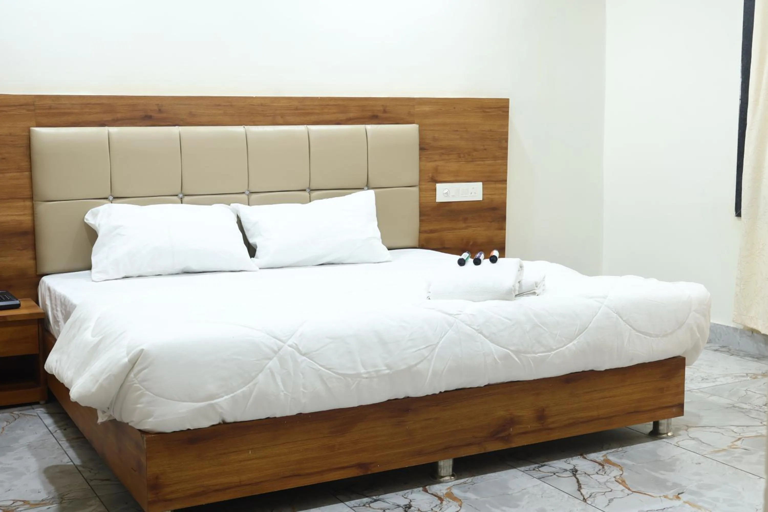 Bed in The Rajputana Palace