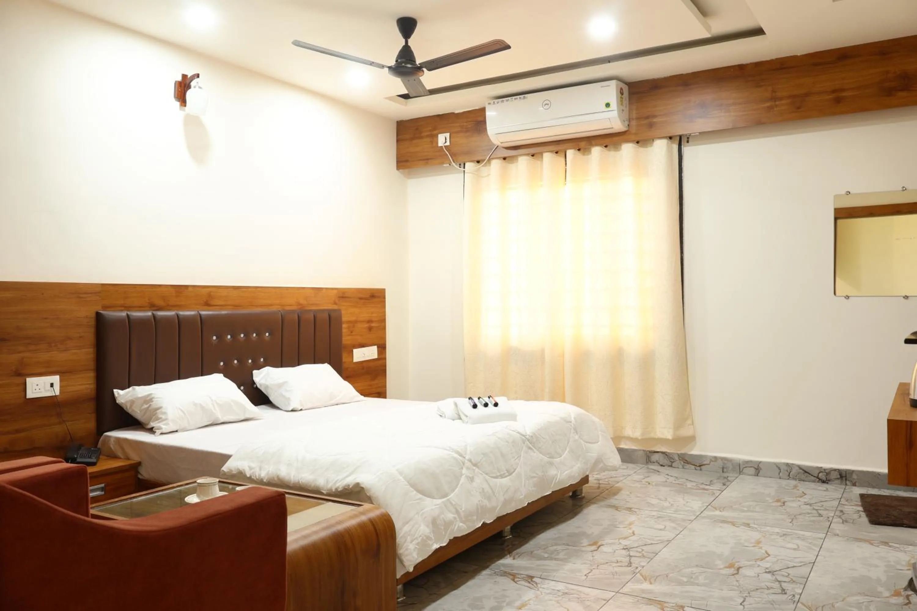 Bed in The Rajputana Palace