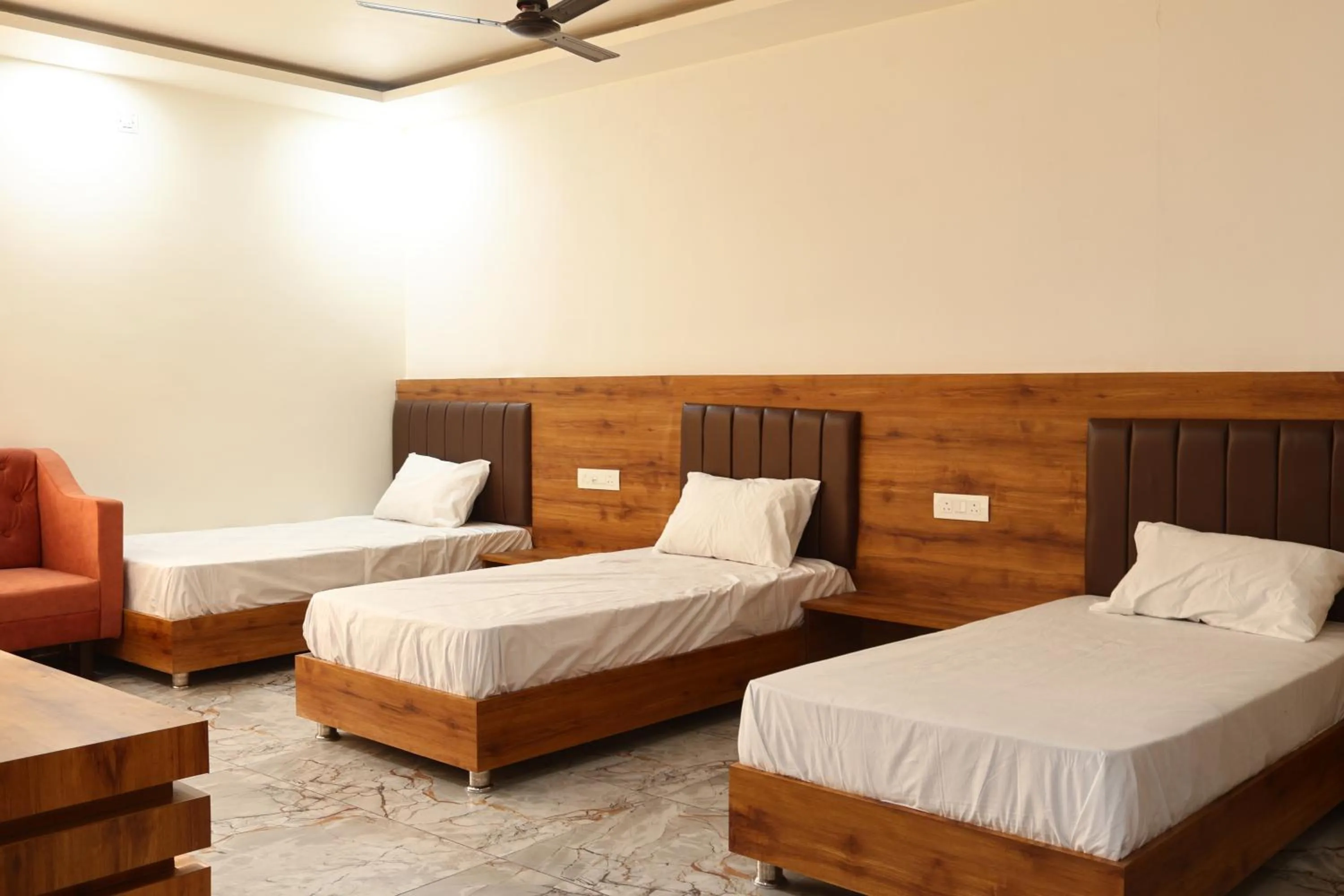 Bed in The Rajputana Palace