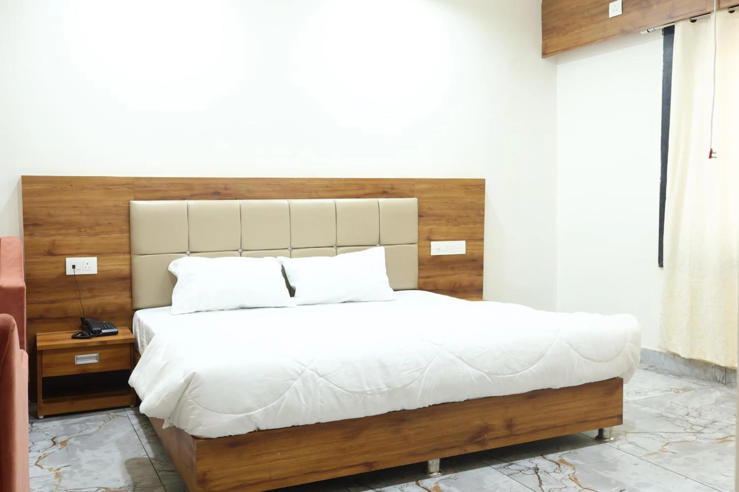 Bed in The Rajputana Palace