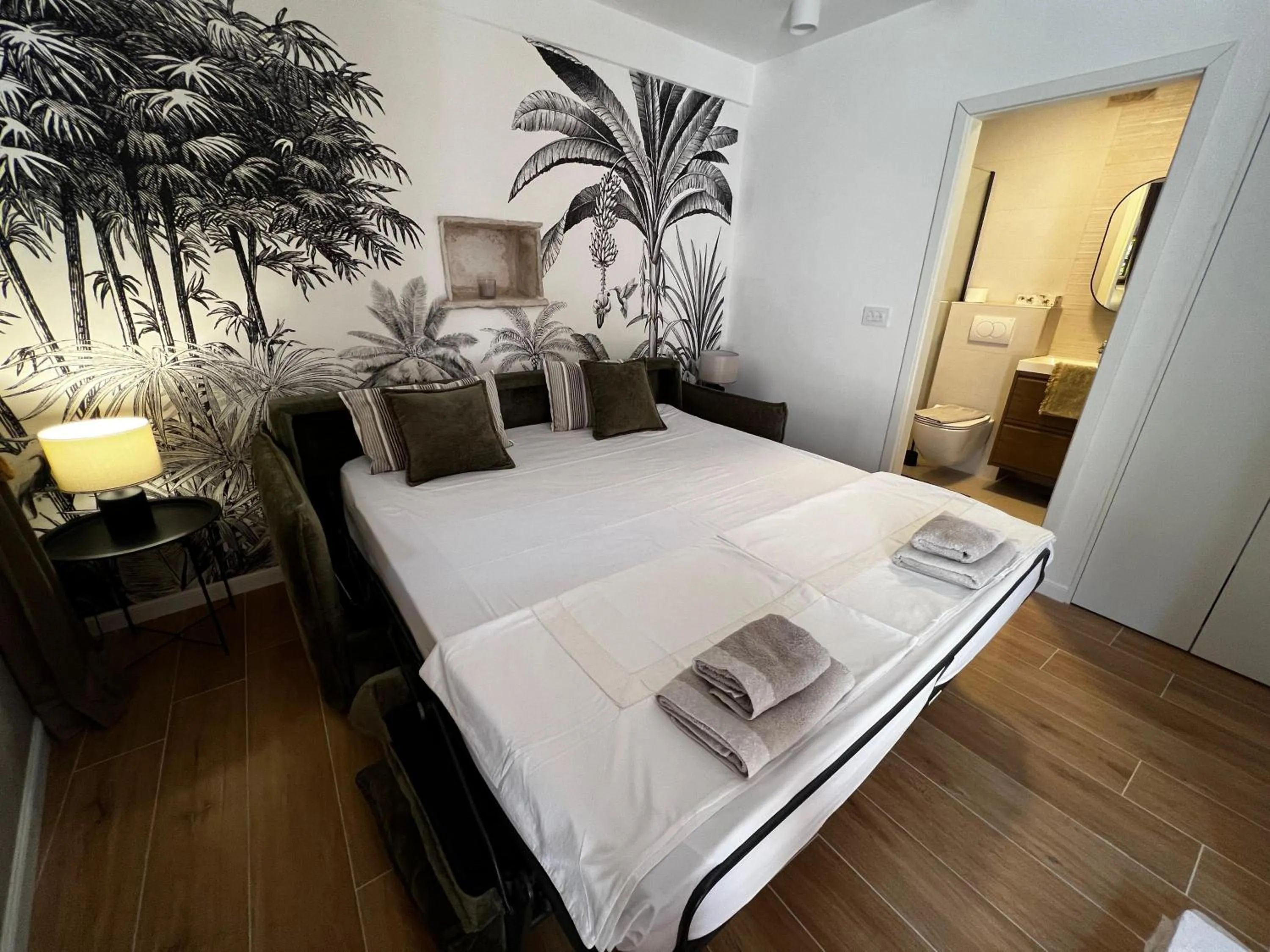 Bedroom, Bed in Villa Alma Komiza Island Vis