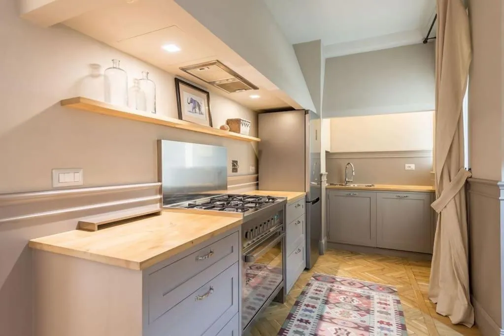 Kitchen or kitchenette in Luxury River View
