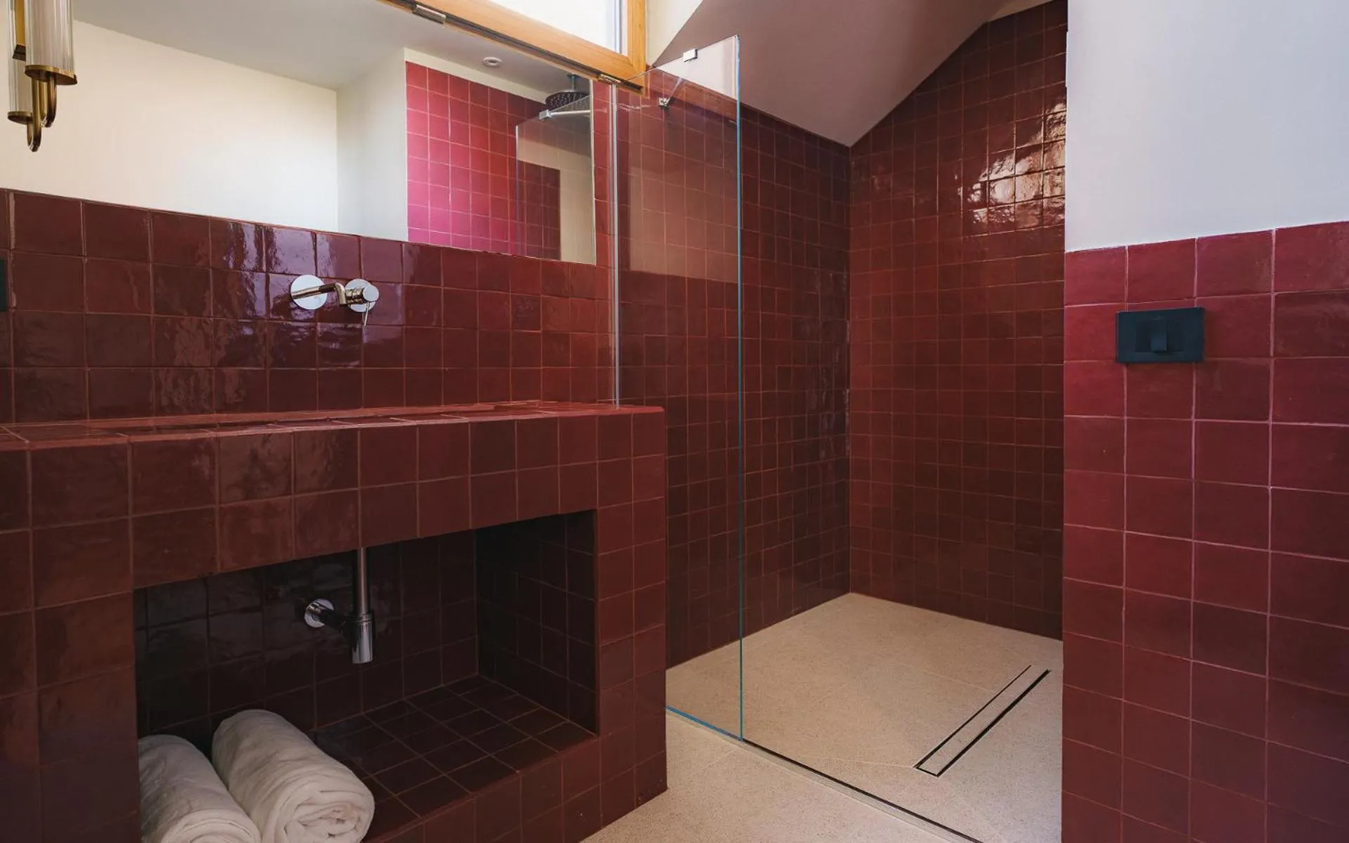 Bathroom in c-hotels Alamanni21