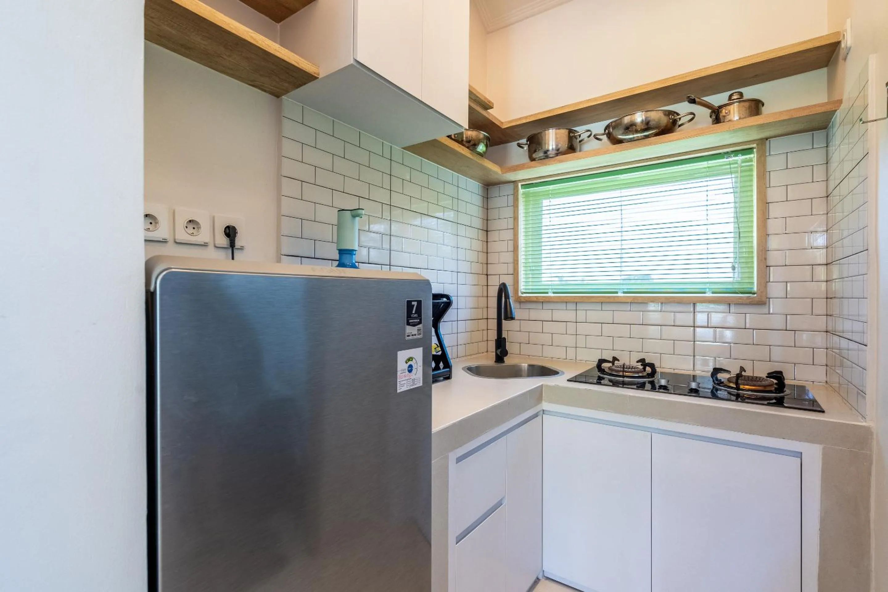 stove in Aura Apartments Ubud