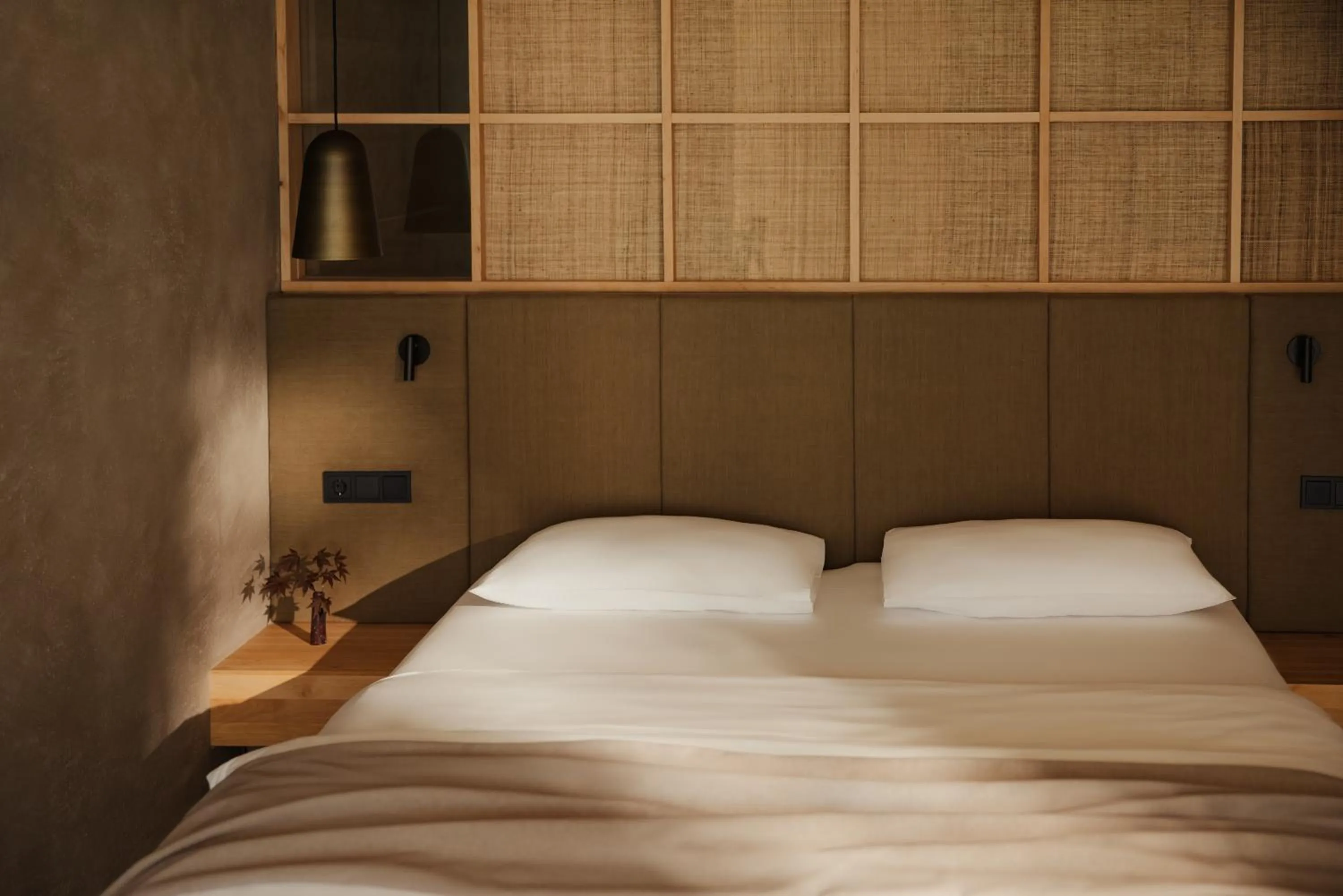 Bed in Taubers Bio Vitalhotel