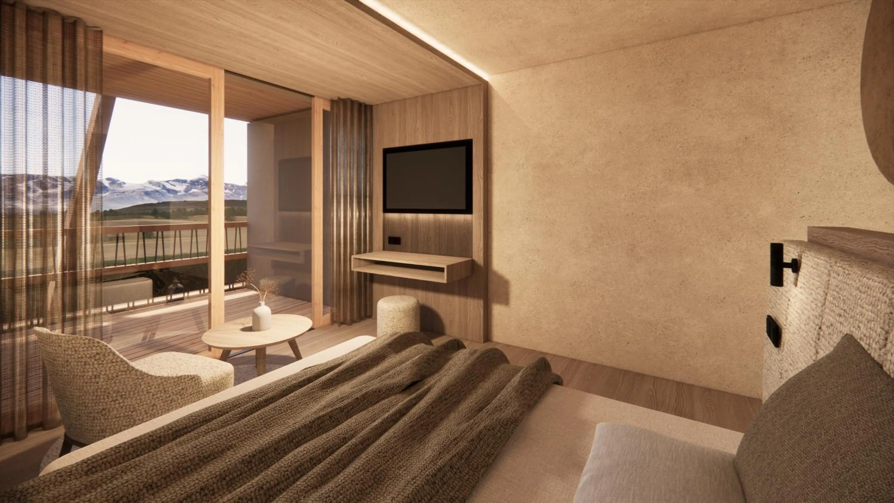 Large Single Room in Taubers Bio Vitalhotel