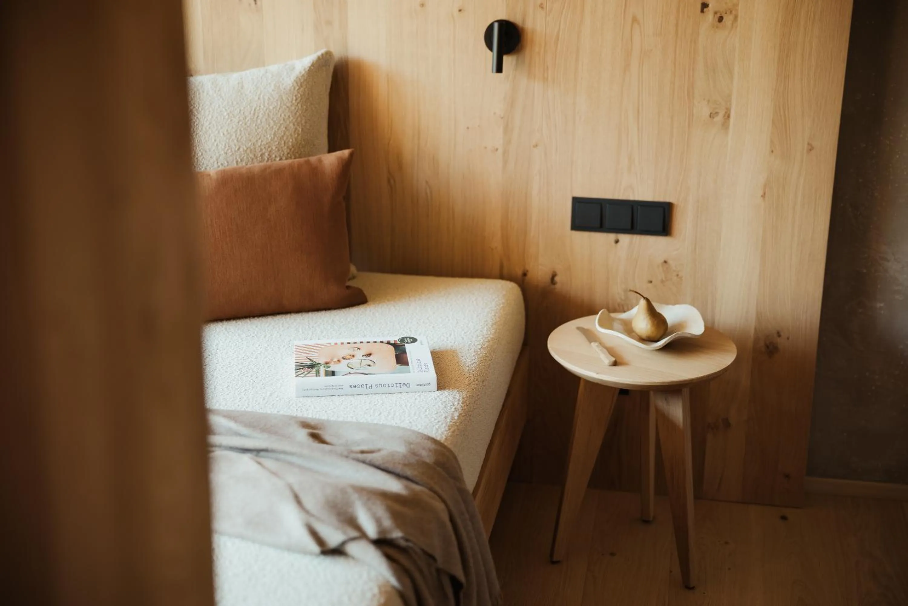 Bed in Taubers Bio Vitalhotel