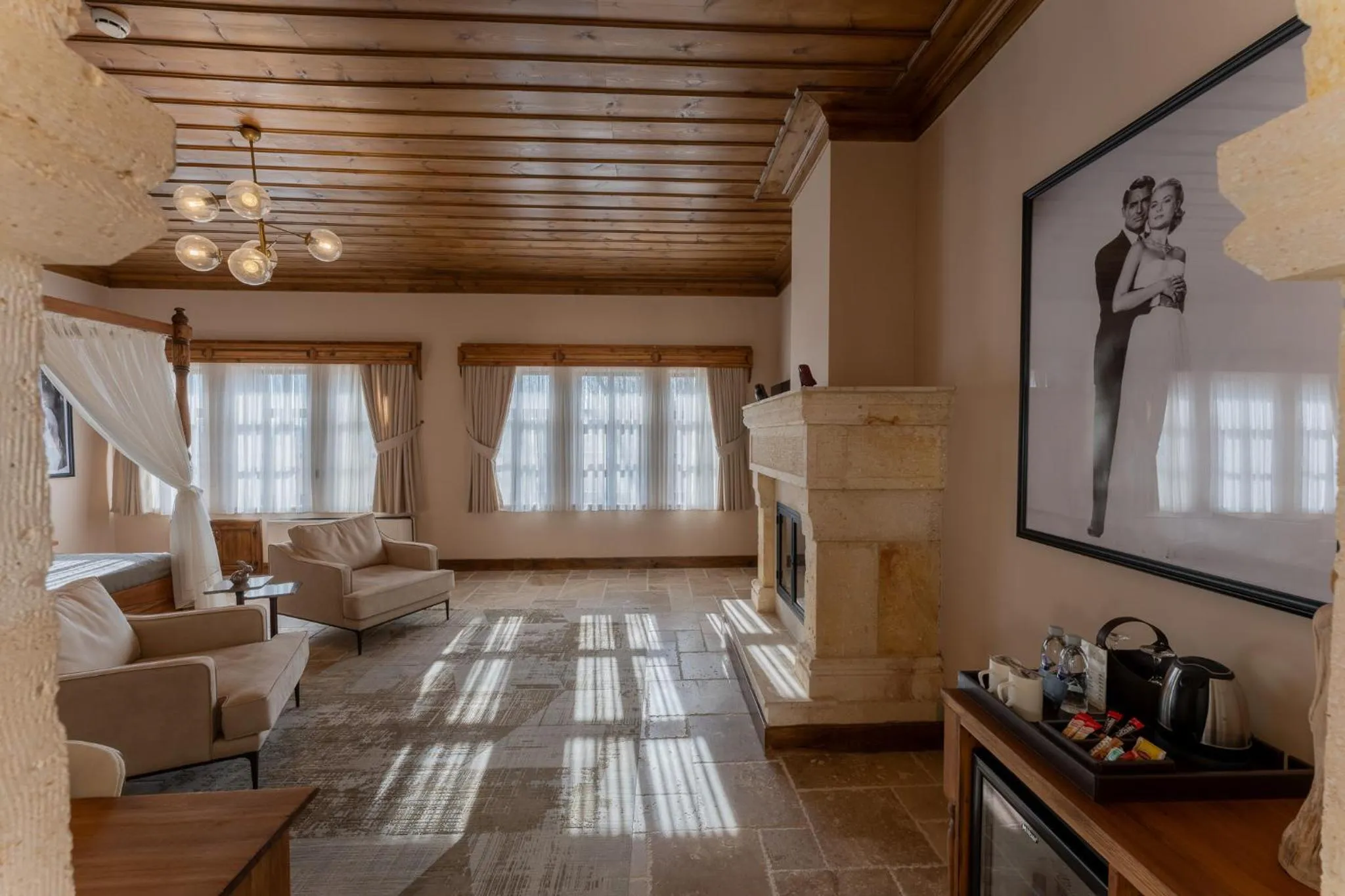 Decorative detail in Asmalı Konak Cave Suites