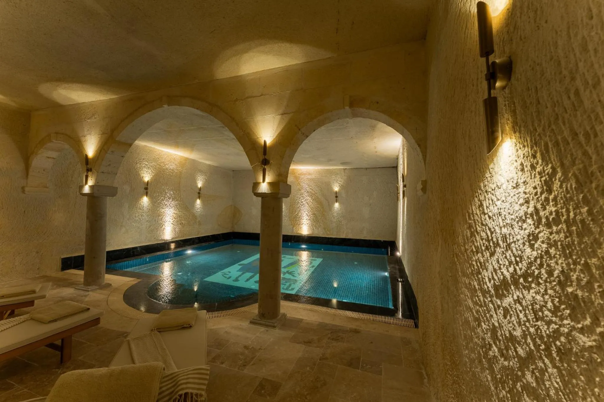 Spa and wellness centre/facilities in Asmalı Konak Cave Suites