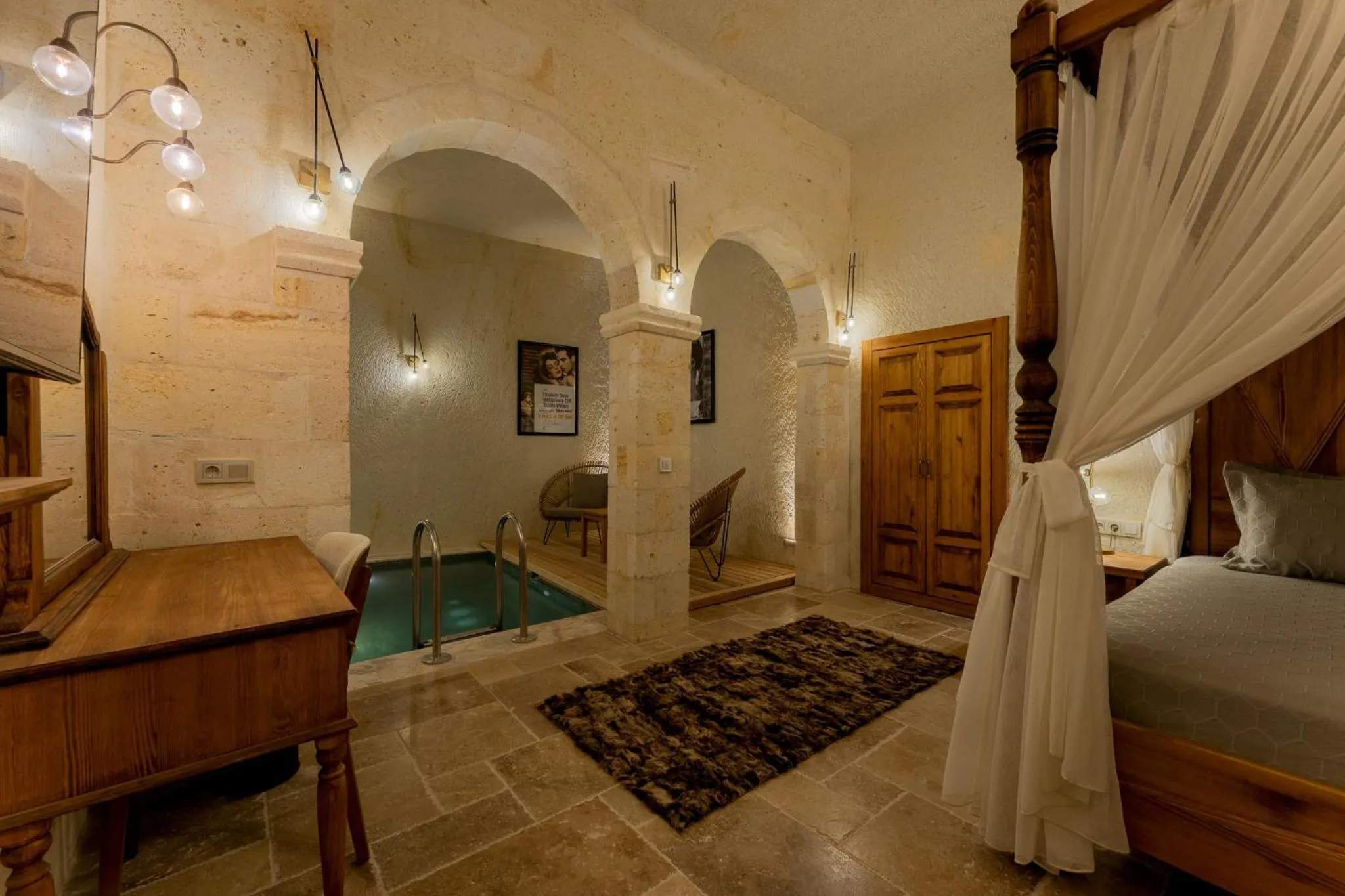 Bedroom, Bed in Asmalı Konak Cave Suites