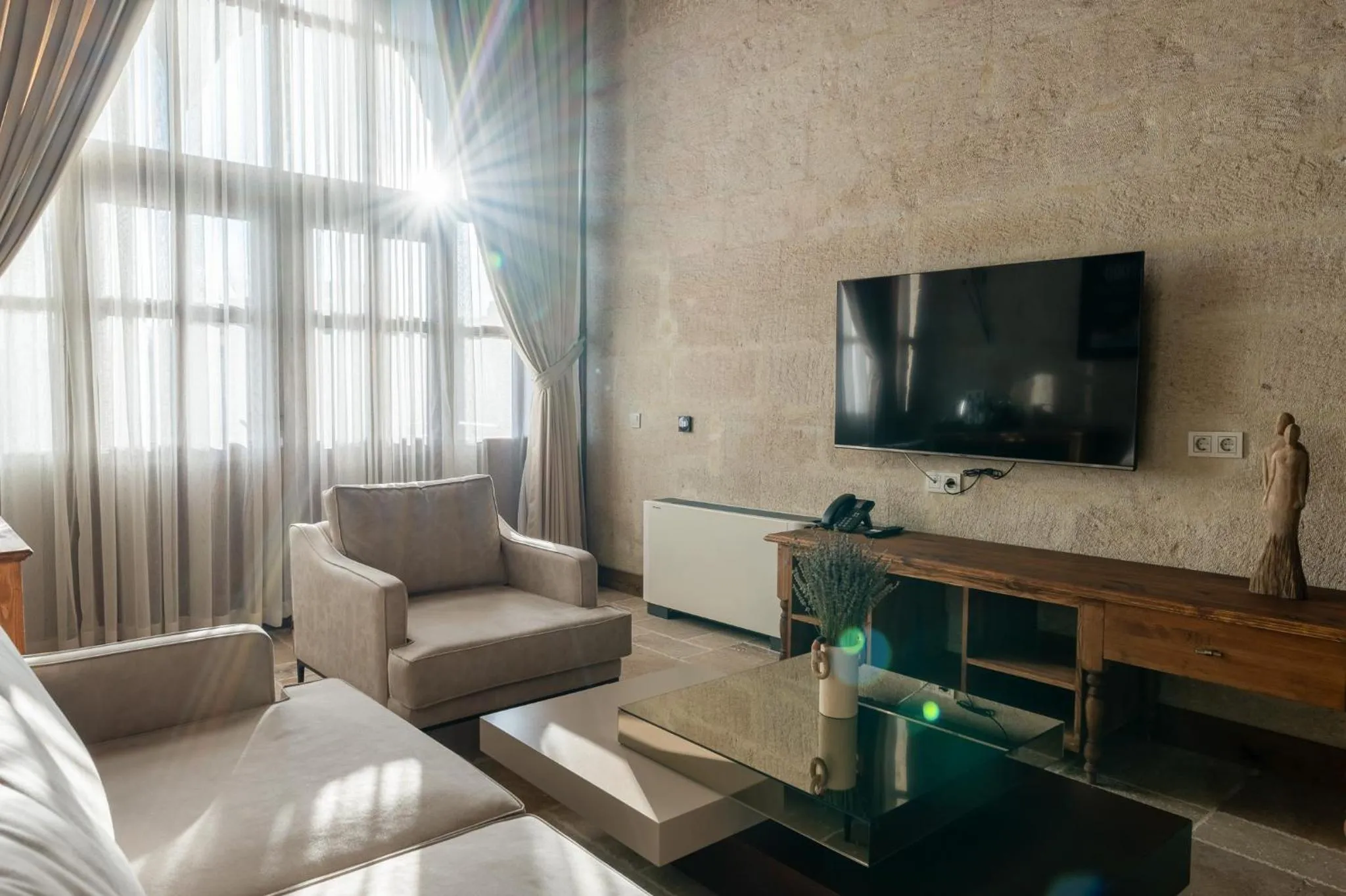 TV and multimedia in Asmalı Konak Cave Suites