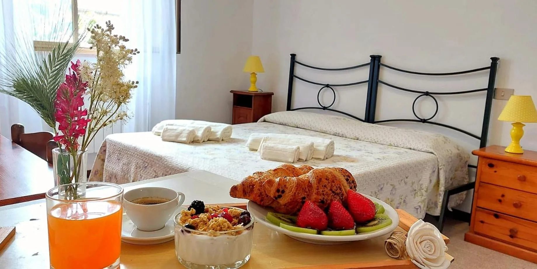 Bed in Agriturismo Podere Verdicchio