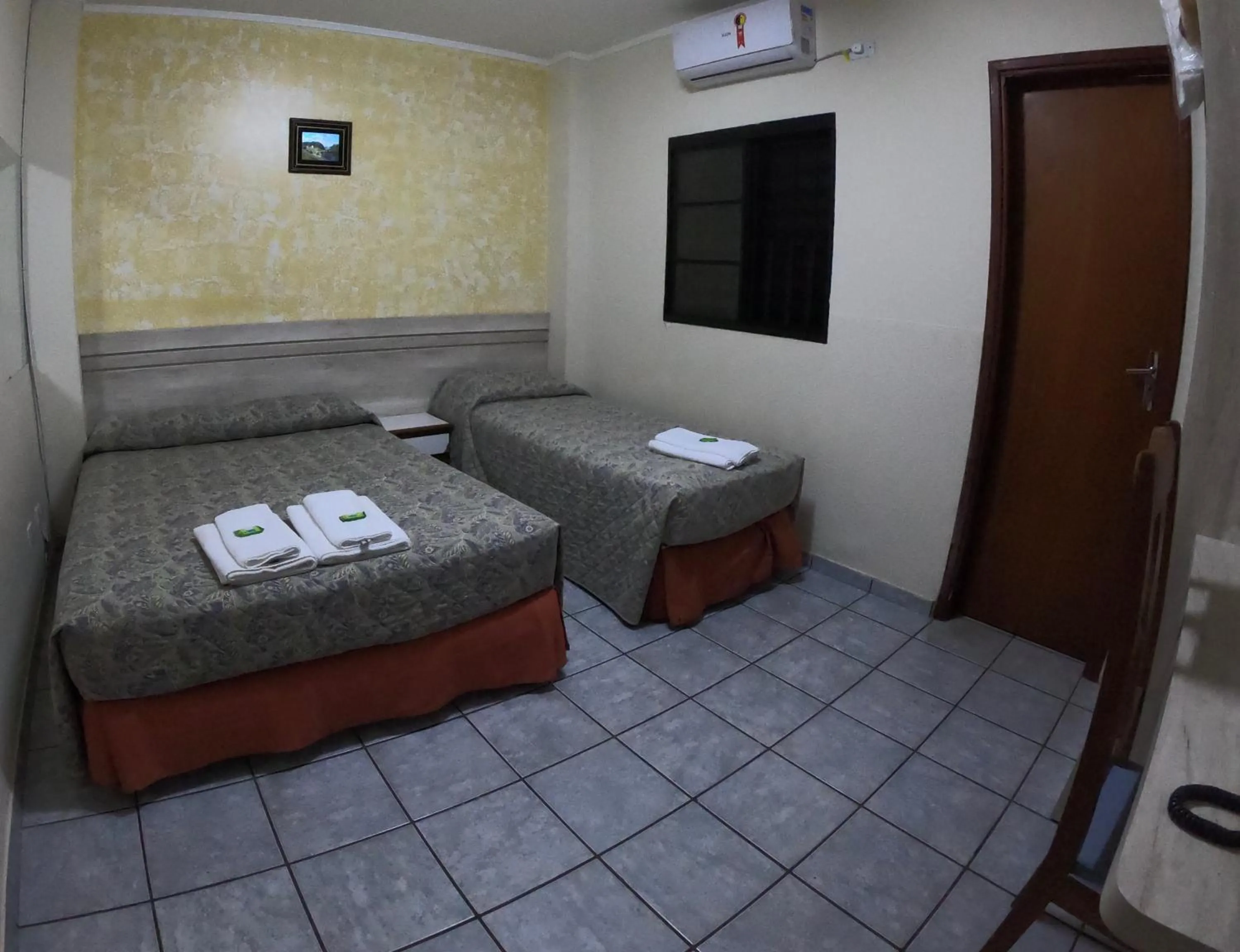 Bed in Hotel Colonial