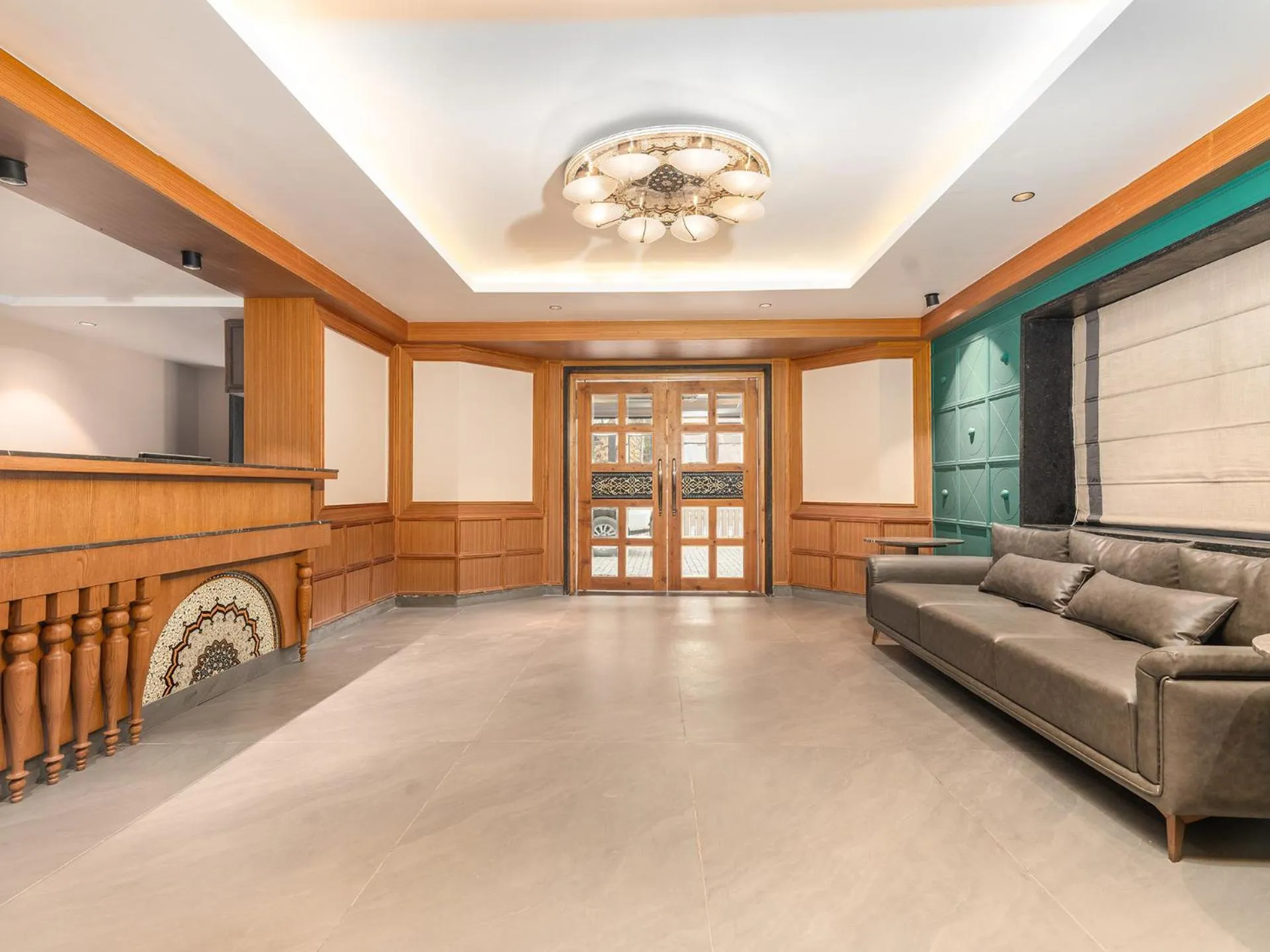 Lobby or reception in The Vale Lodge