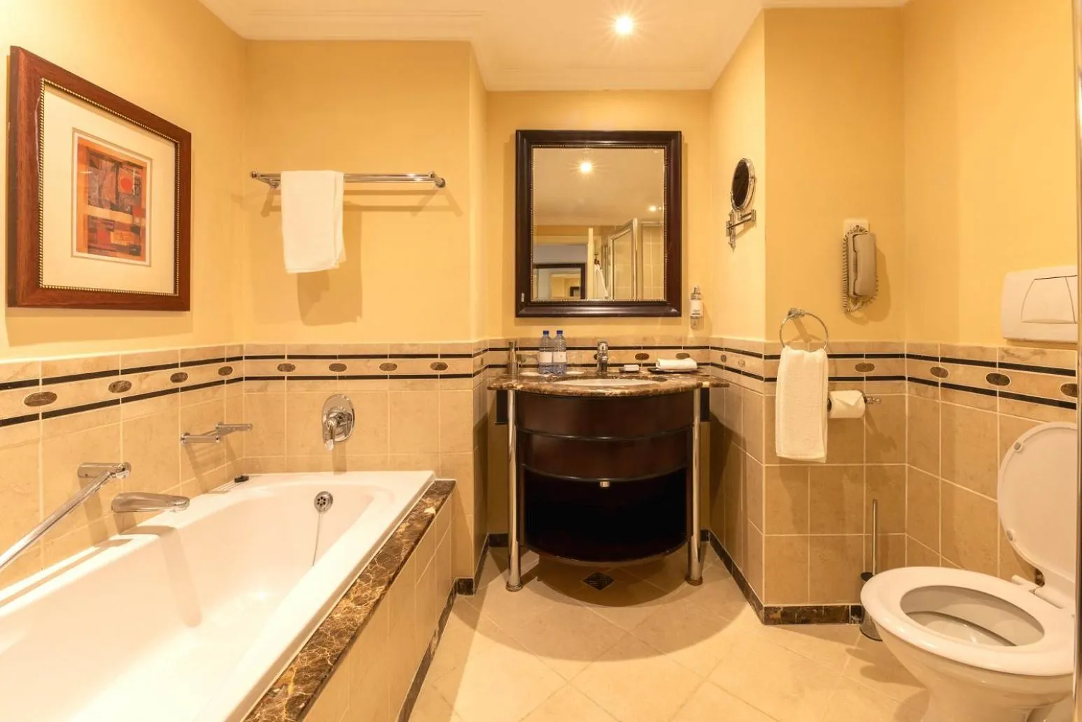 Bathroom in Kigali Serena Hotel