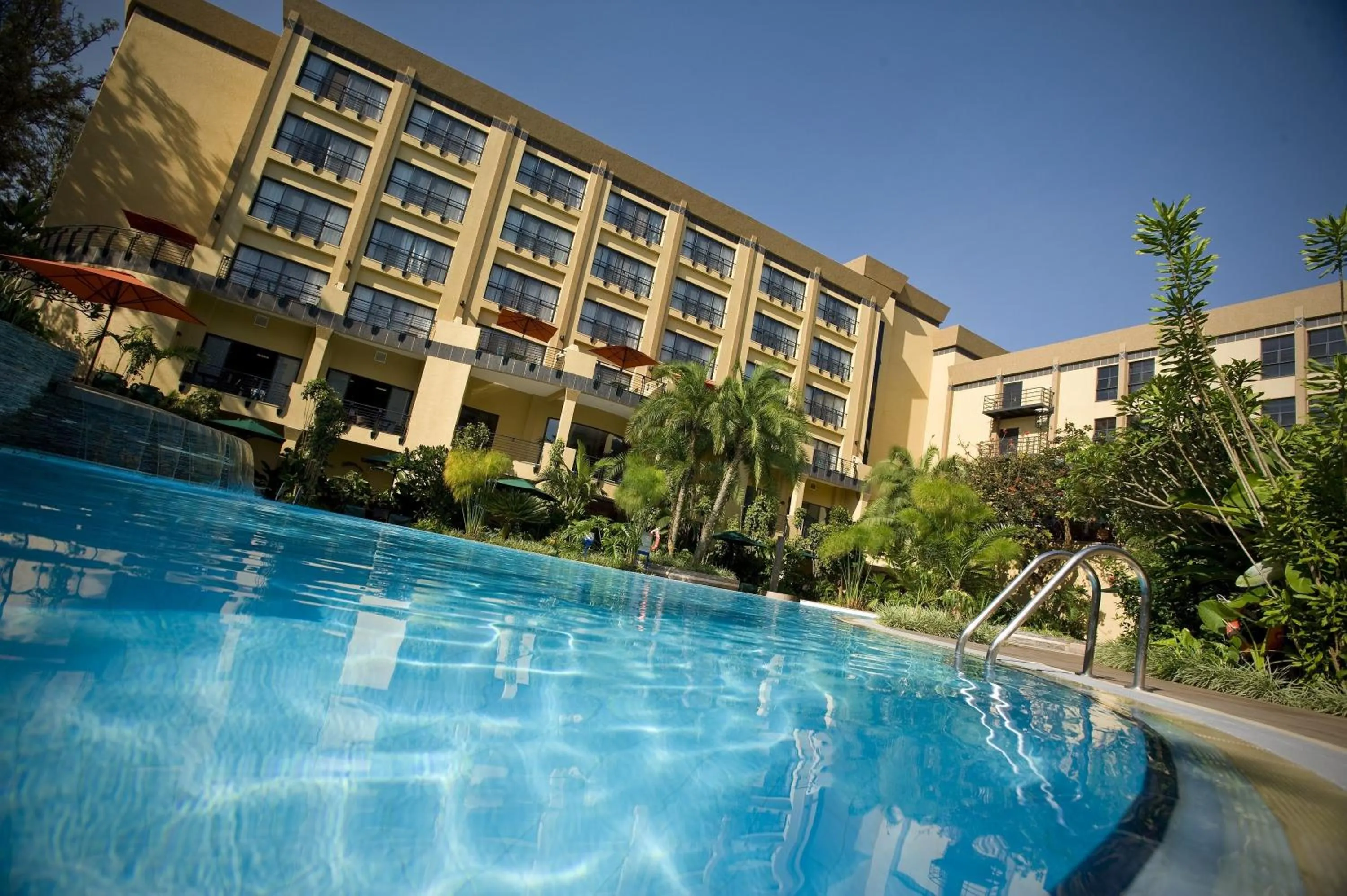 Swimming pool in Kigali Serena Hotel