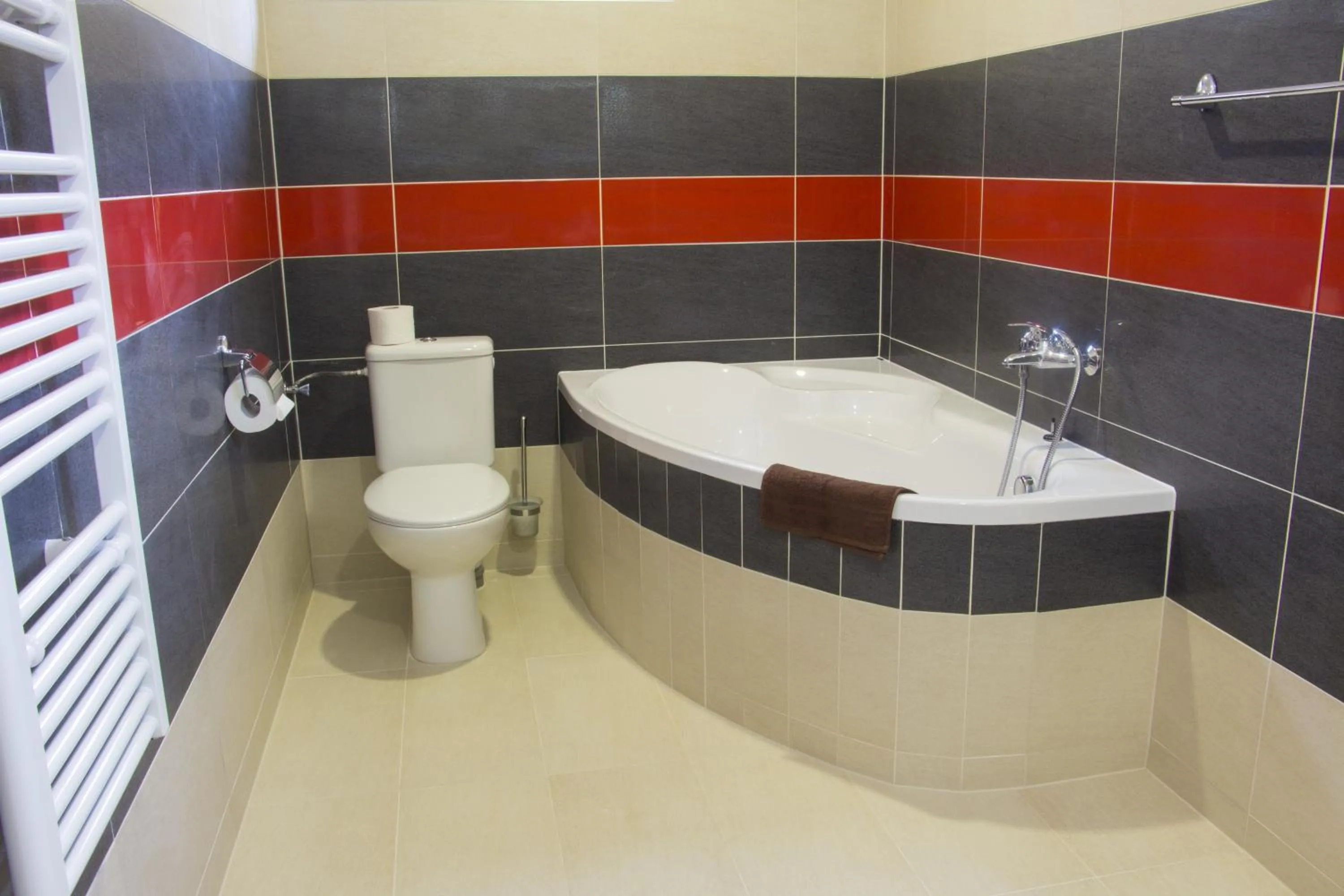 Bathroom in Motel Pávov