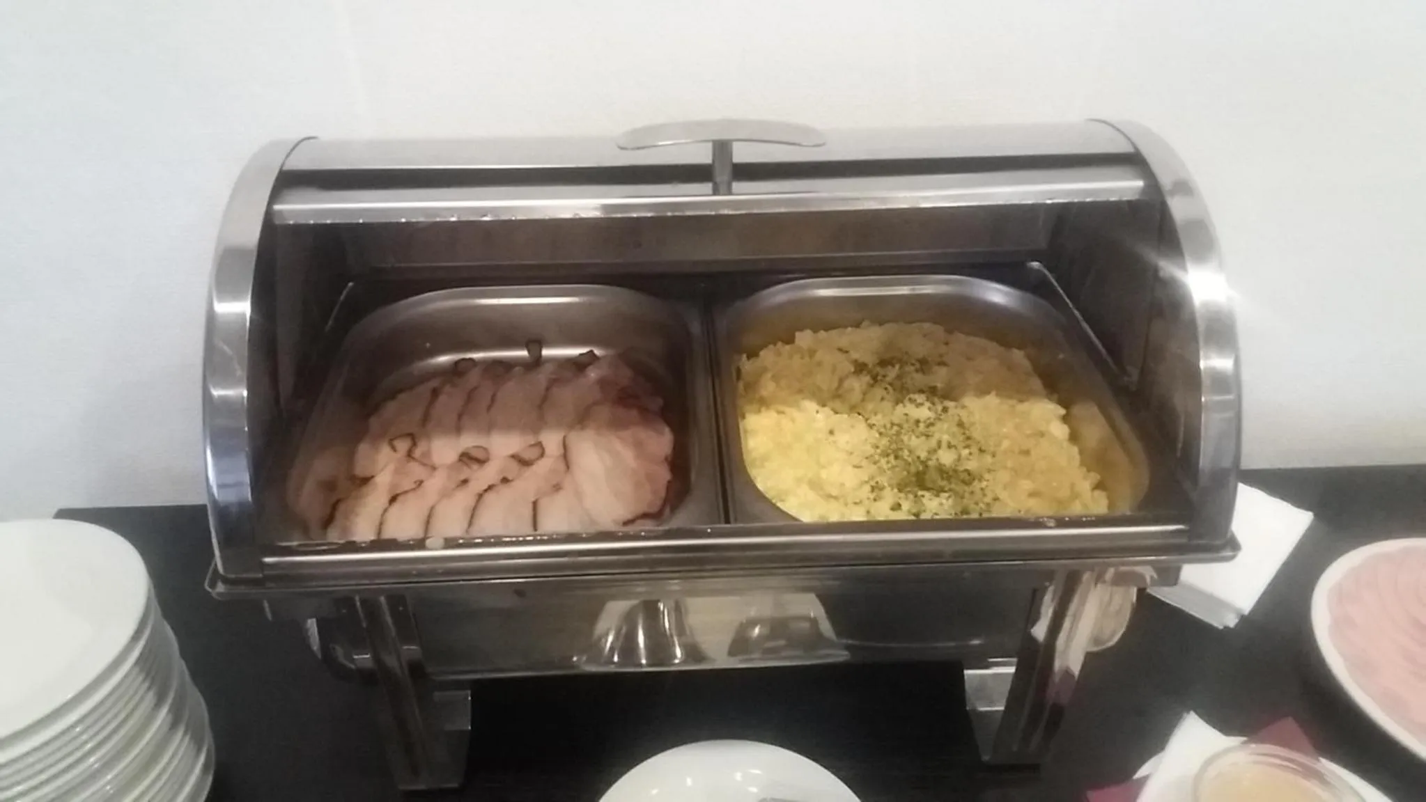 Continental breakfast in Motel Pávov